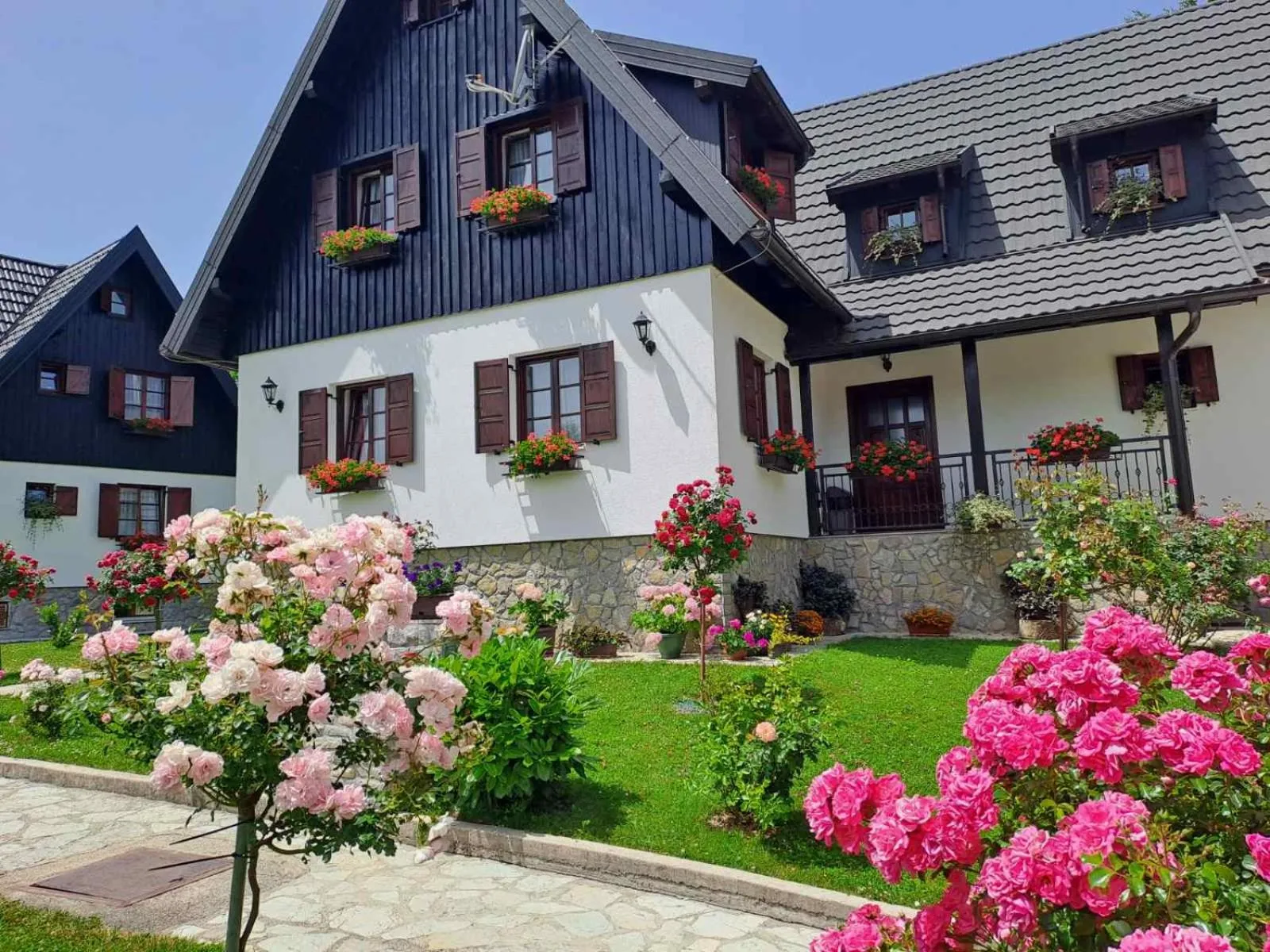 Garden in Pansion Breza