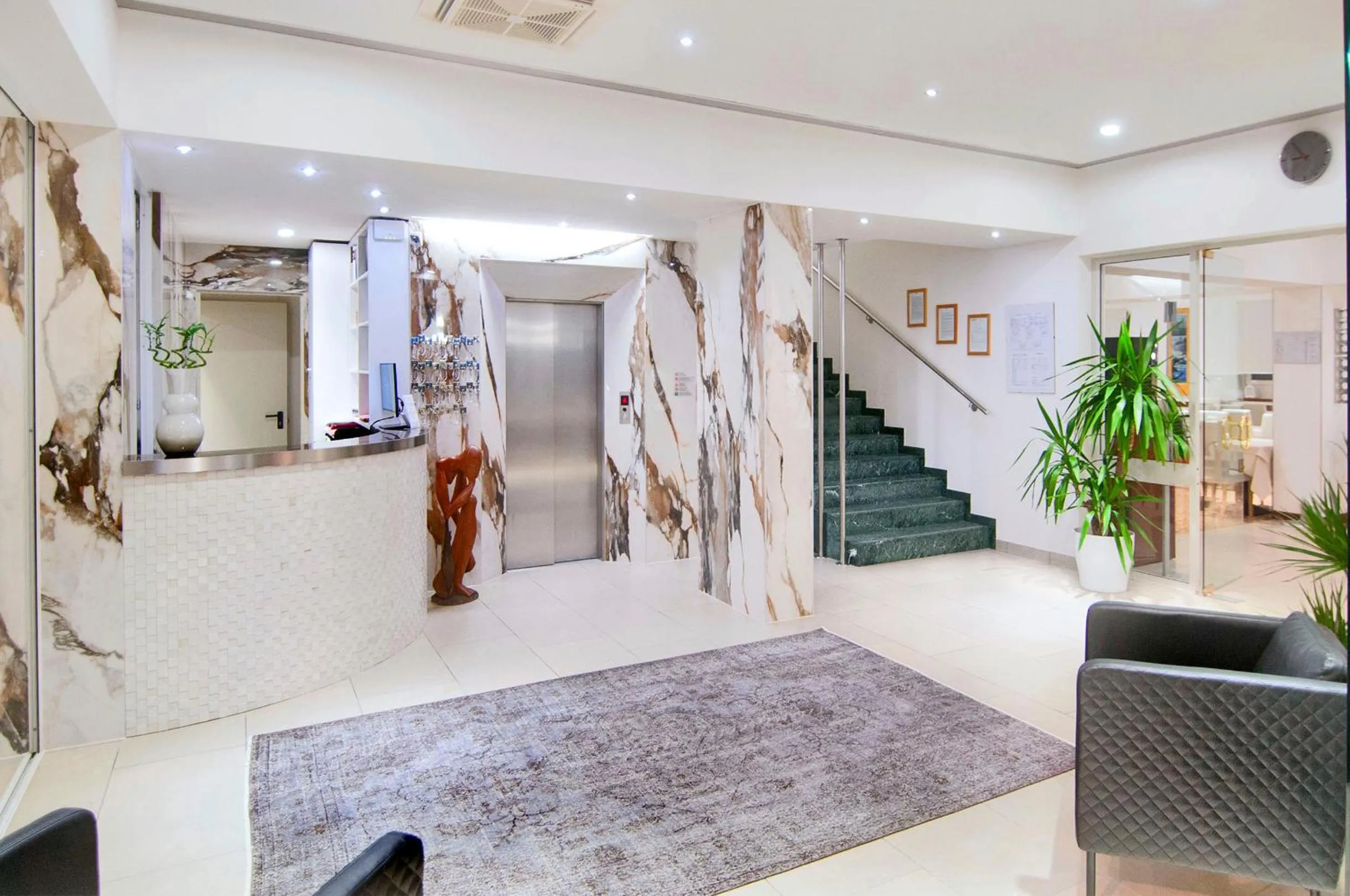 Lobby or reception in Hotel Levante