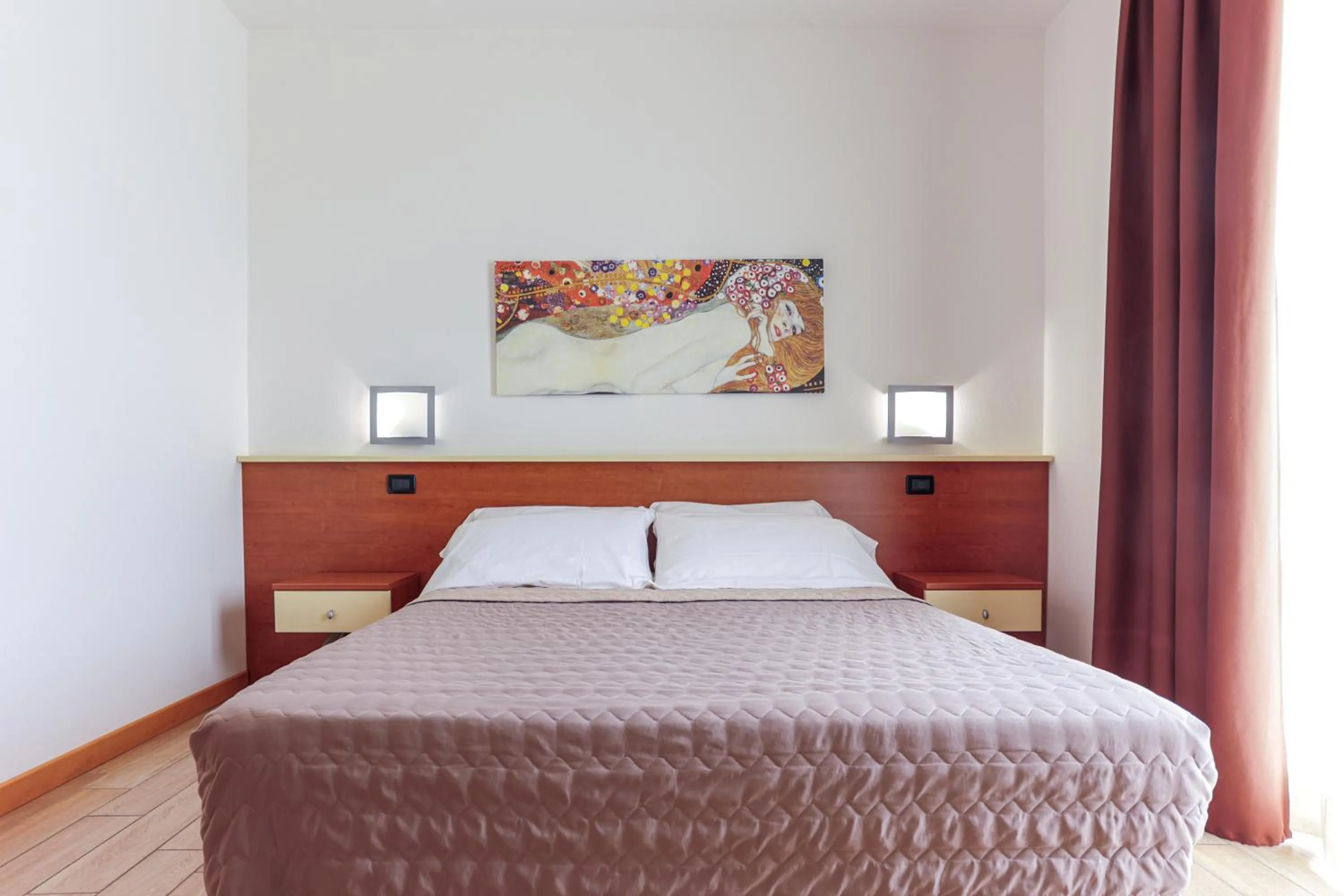 Bed in Hotel Levante