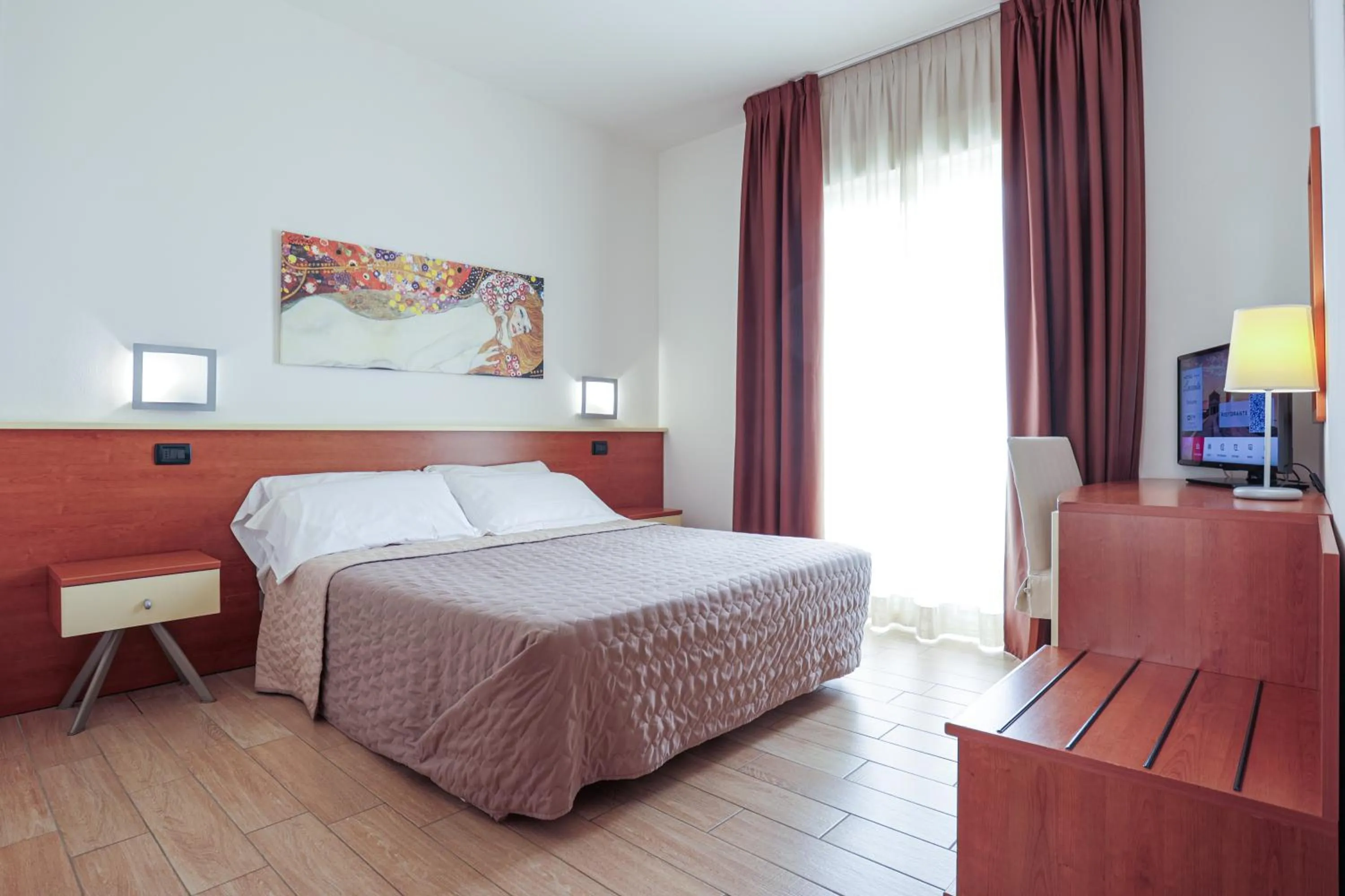 Bed in Hotel Levante