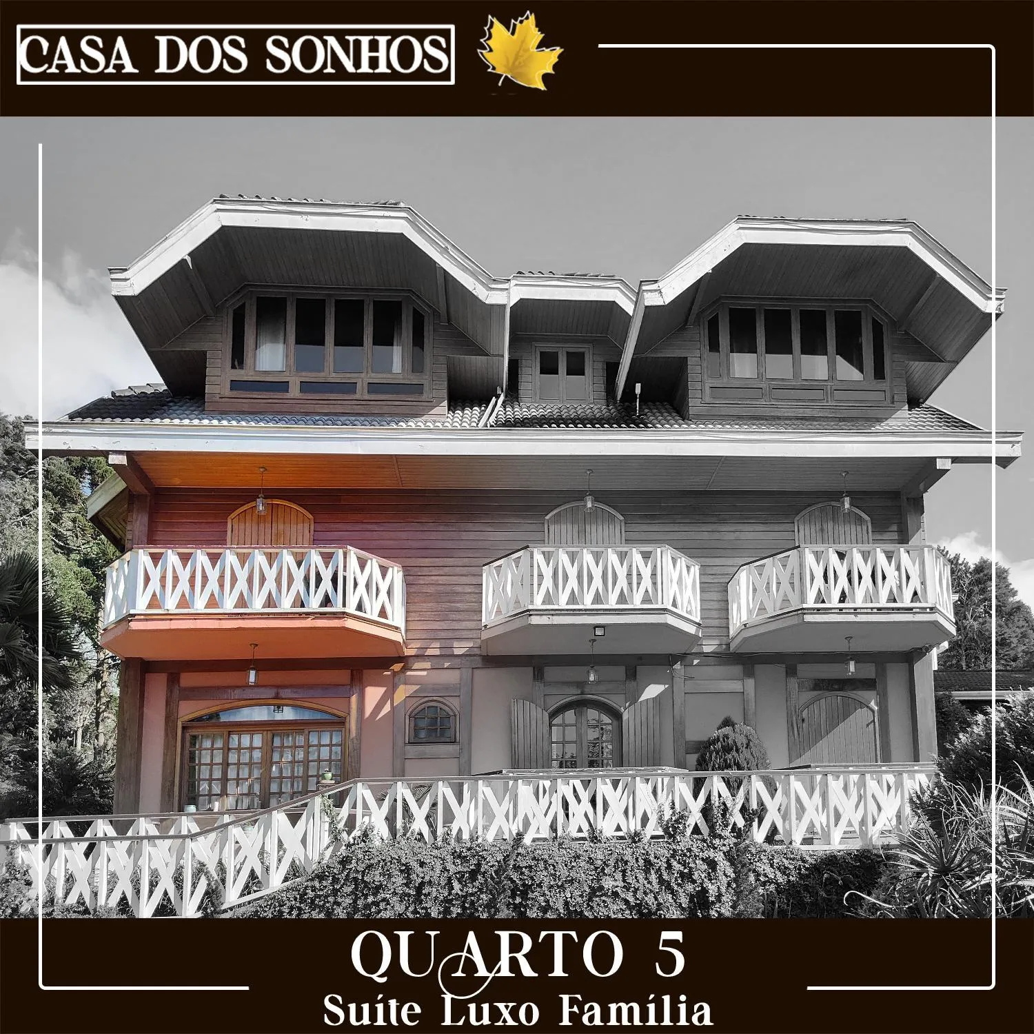 Property building in Pousada Casa dos Sonhos