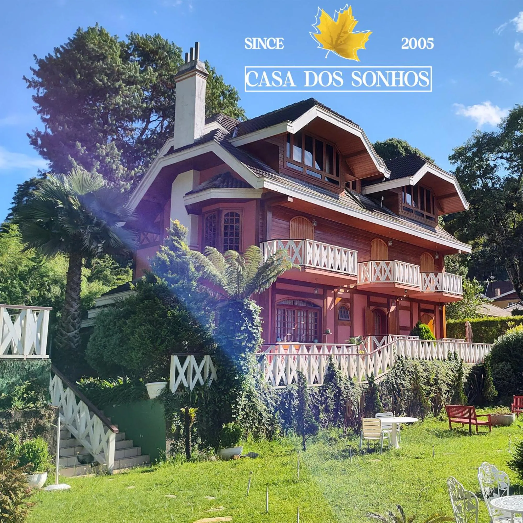 Property building in Pousada Casa dos Sonhos