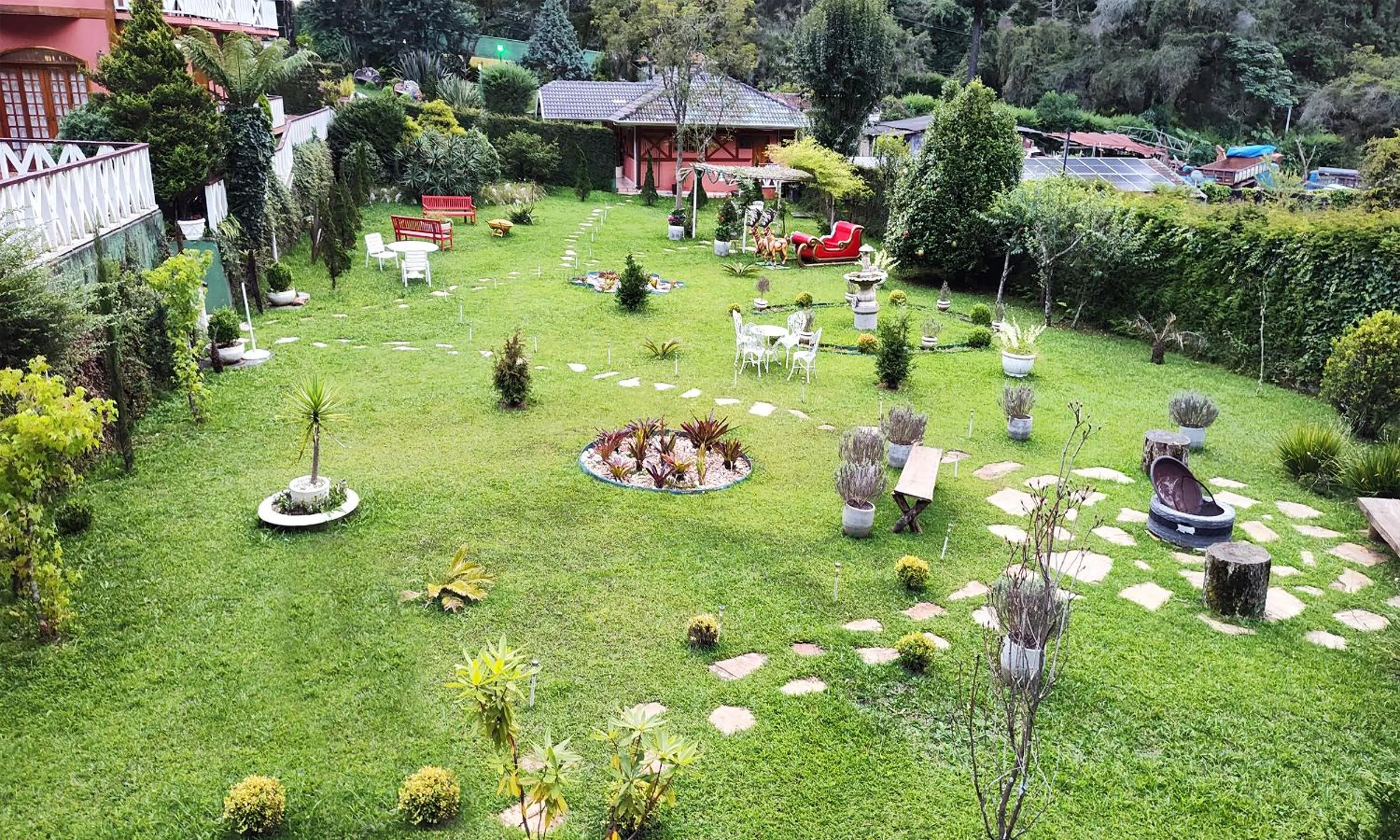 Garden in Pousada Casa dos Sonhos