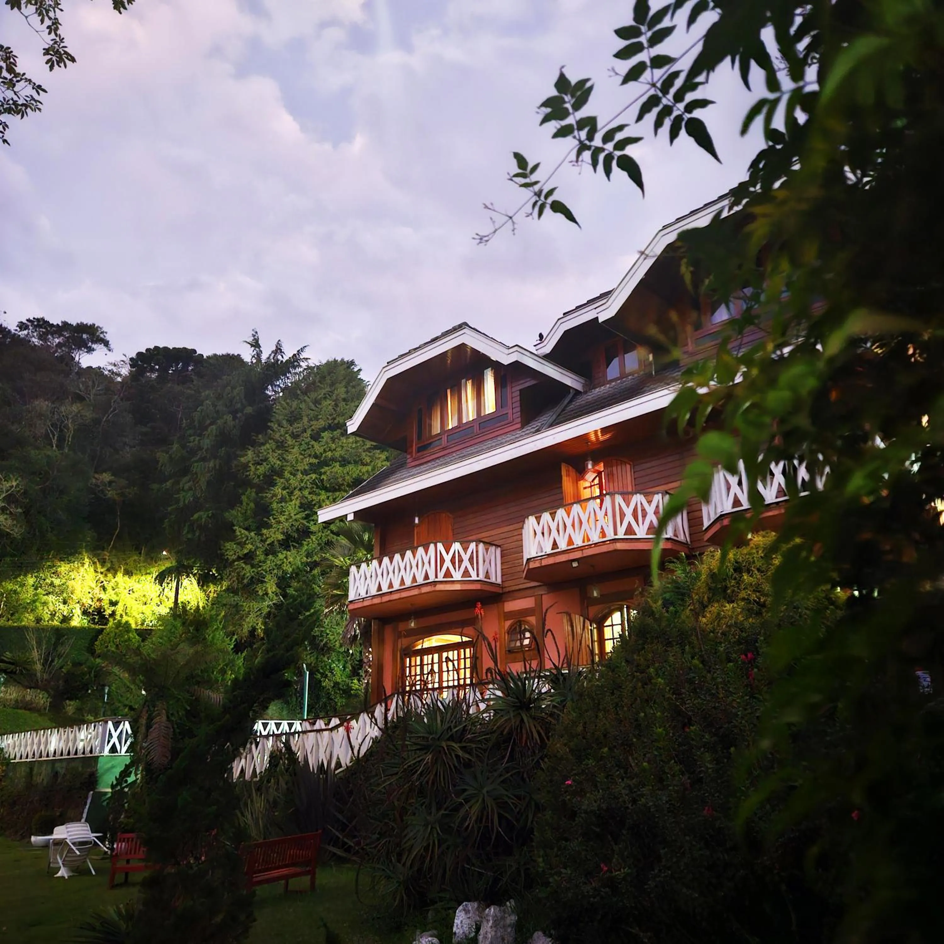 Property building in Pousada Casa dos Sonhos