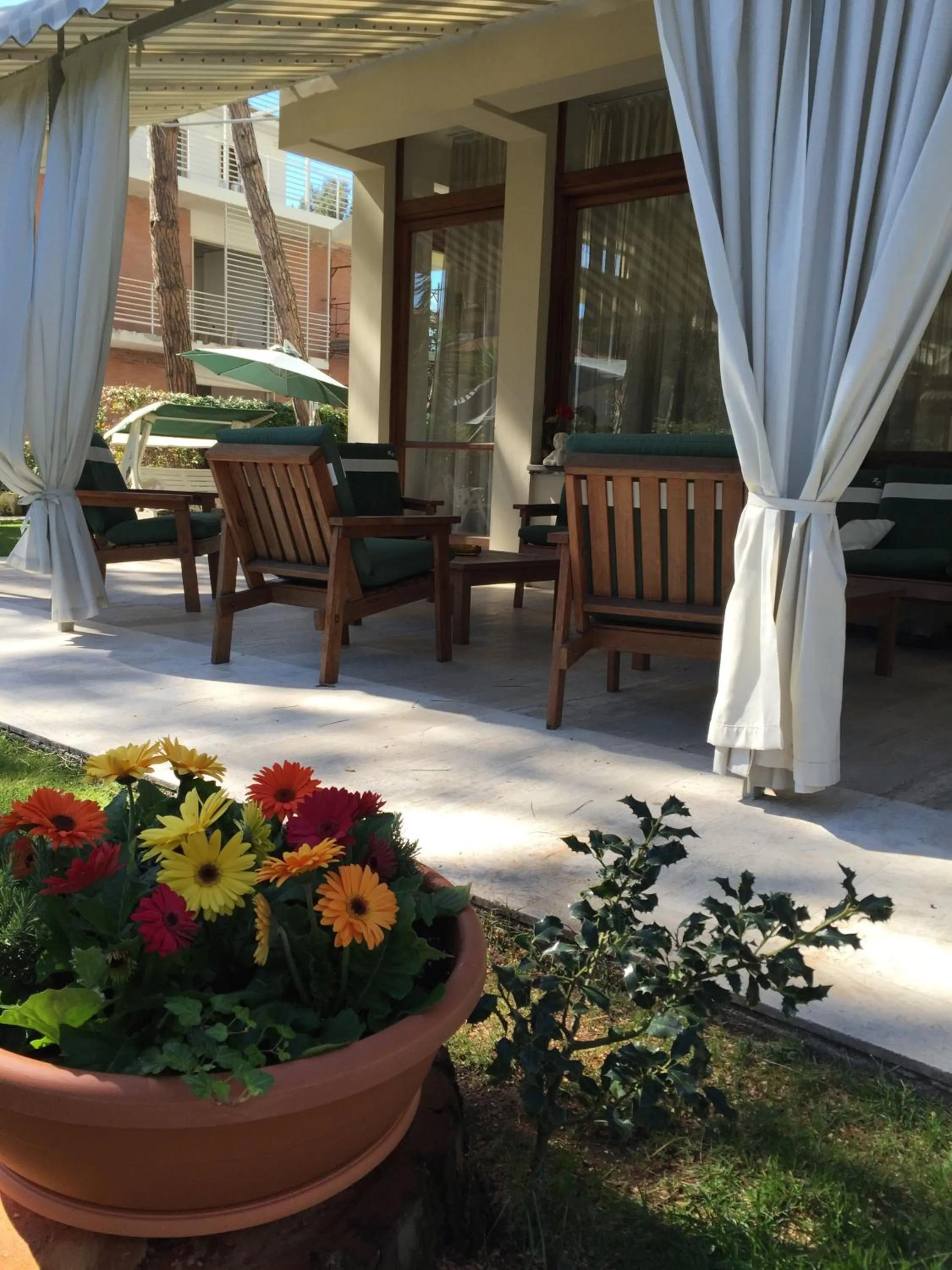 Garden in Hotel Etruria