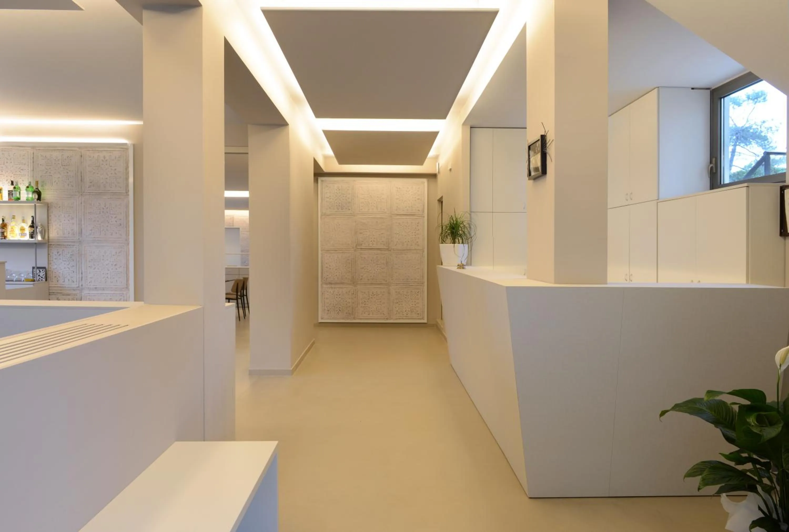 Communal lounge/ TV room in Hotel Etruria