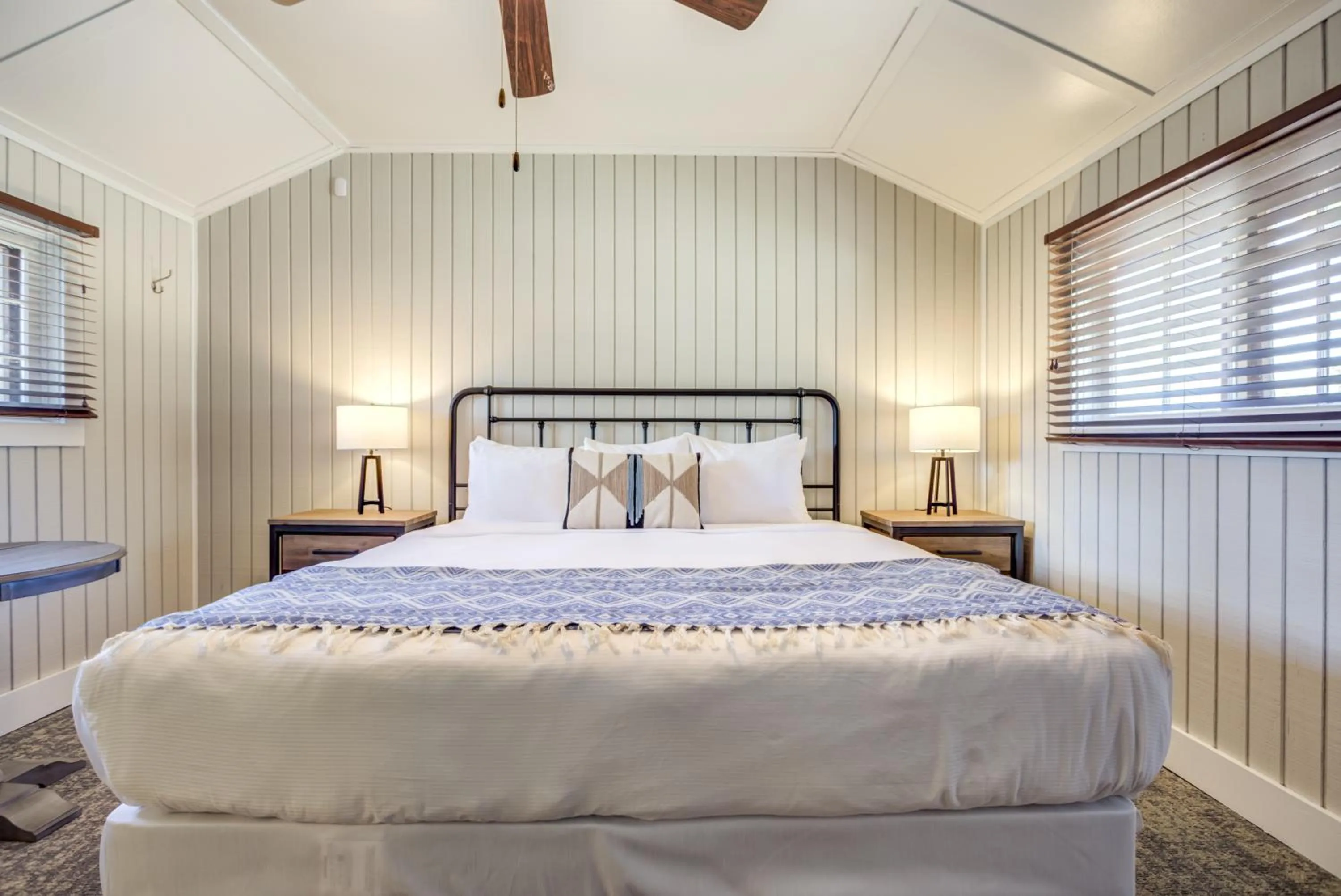 Bed in Grand Lake Lodge