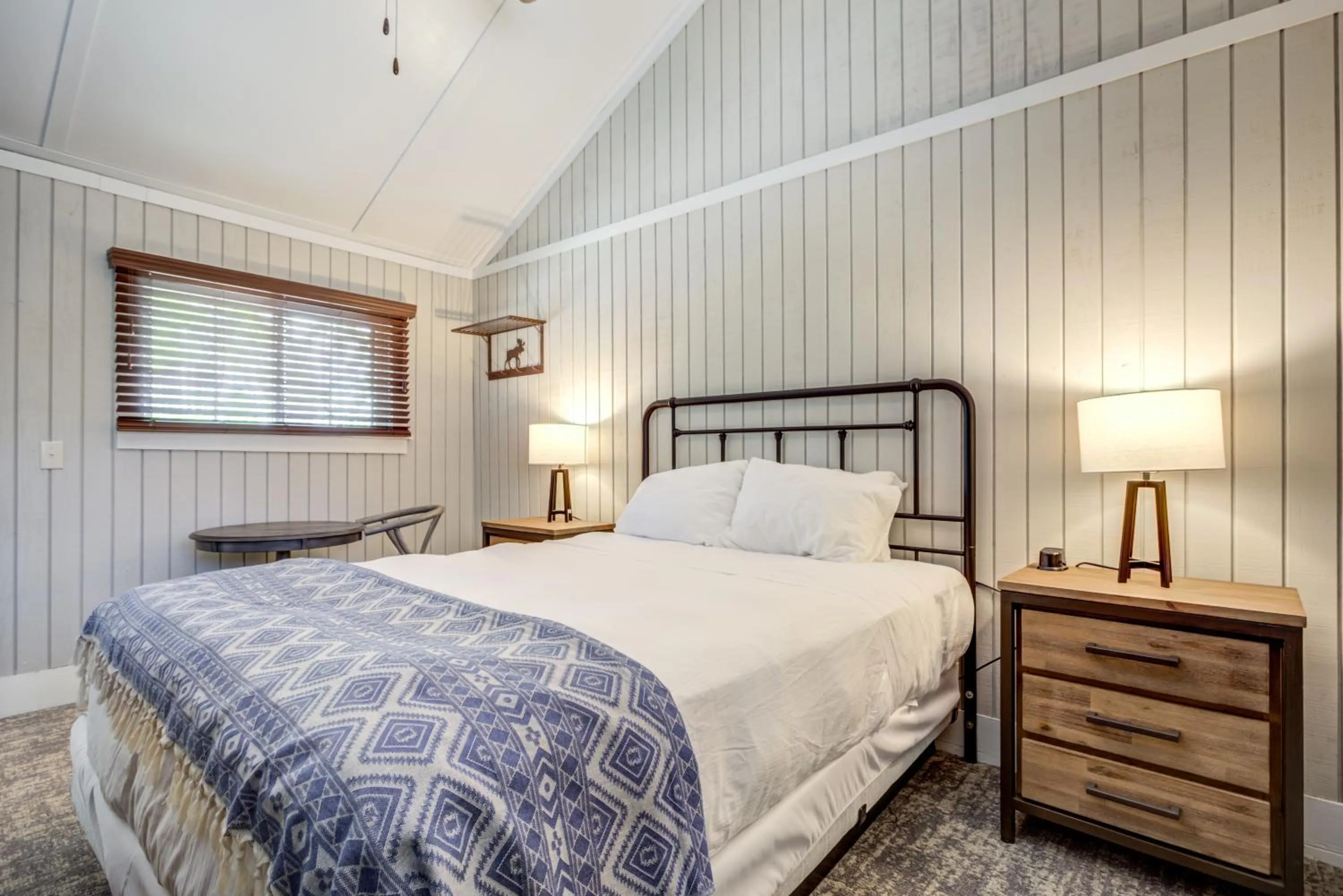 Bed in Grand Lake Lodge