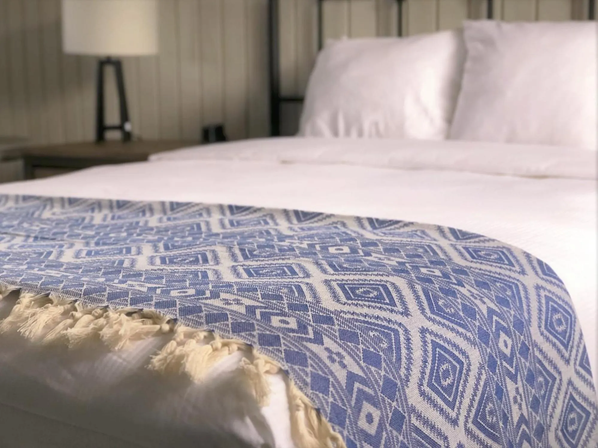 Bed in Grand Lake Lodge