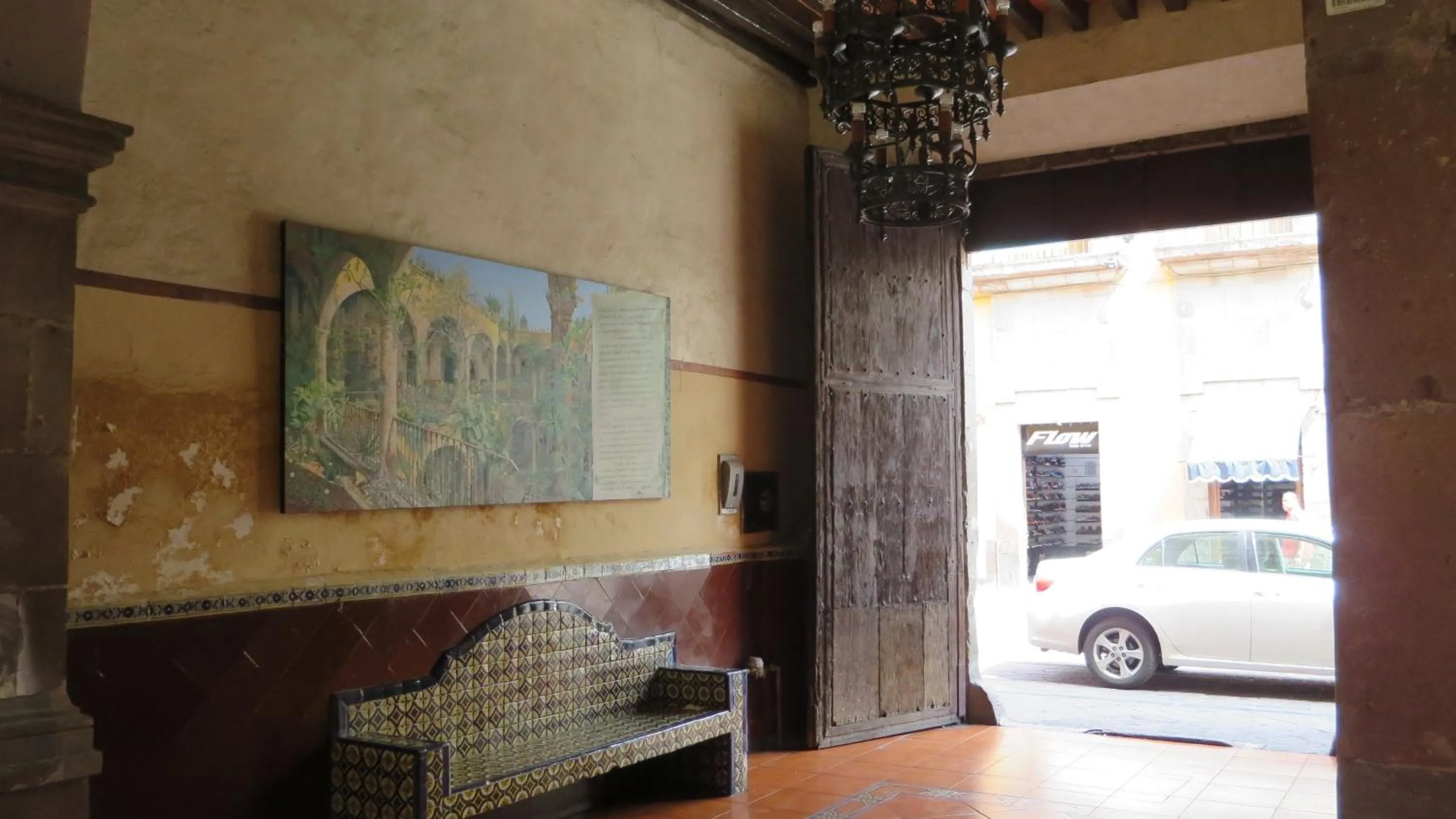 Lobby or reception in Hotel Hidalgo