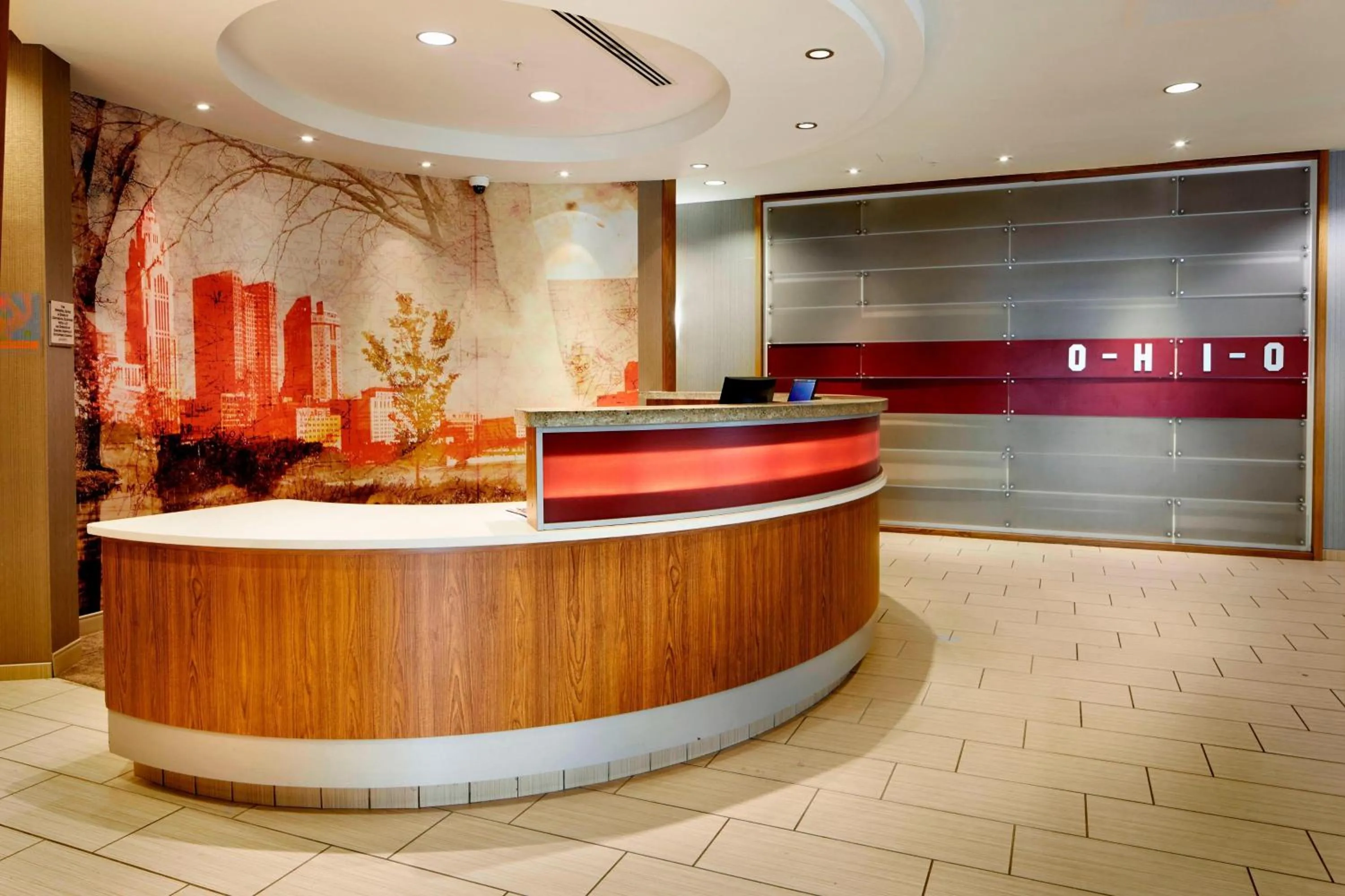 Lobby or reception in SpringHill Suites by Marriott Columbus OSU