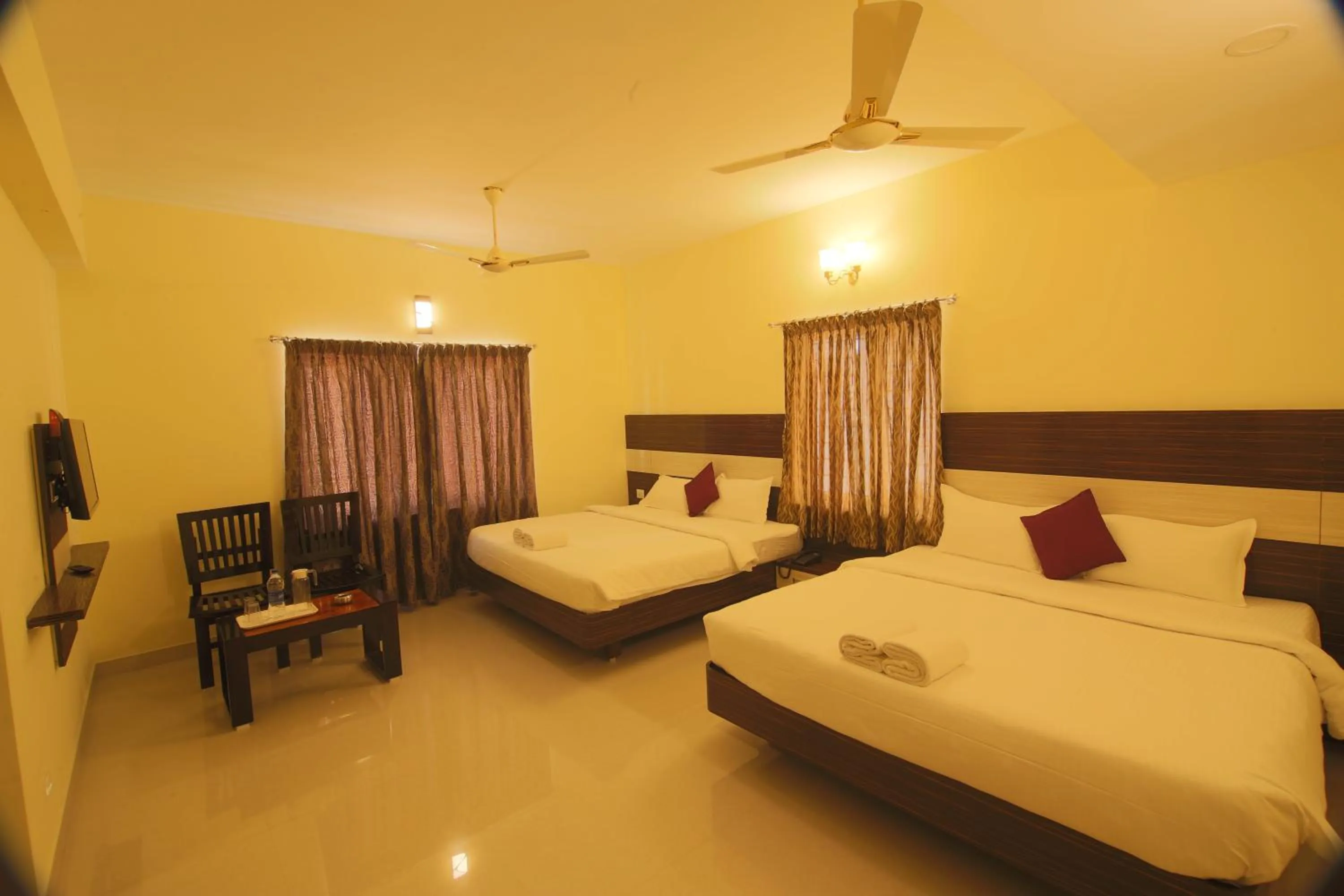 Bed in Sri Gnana Vedha Beach Residency
