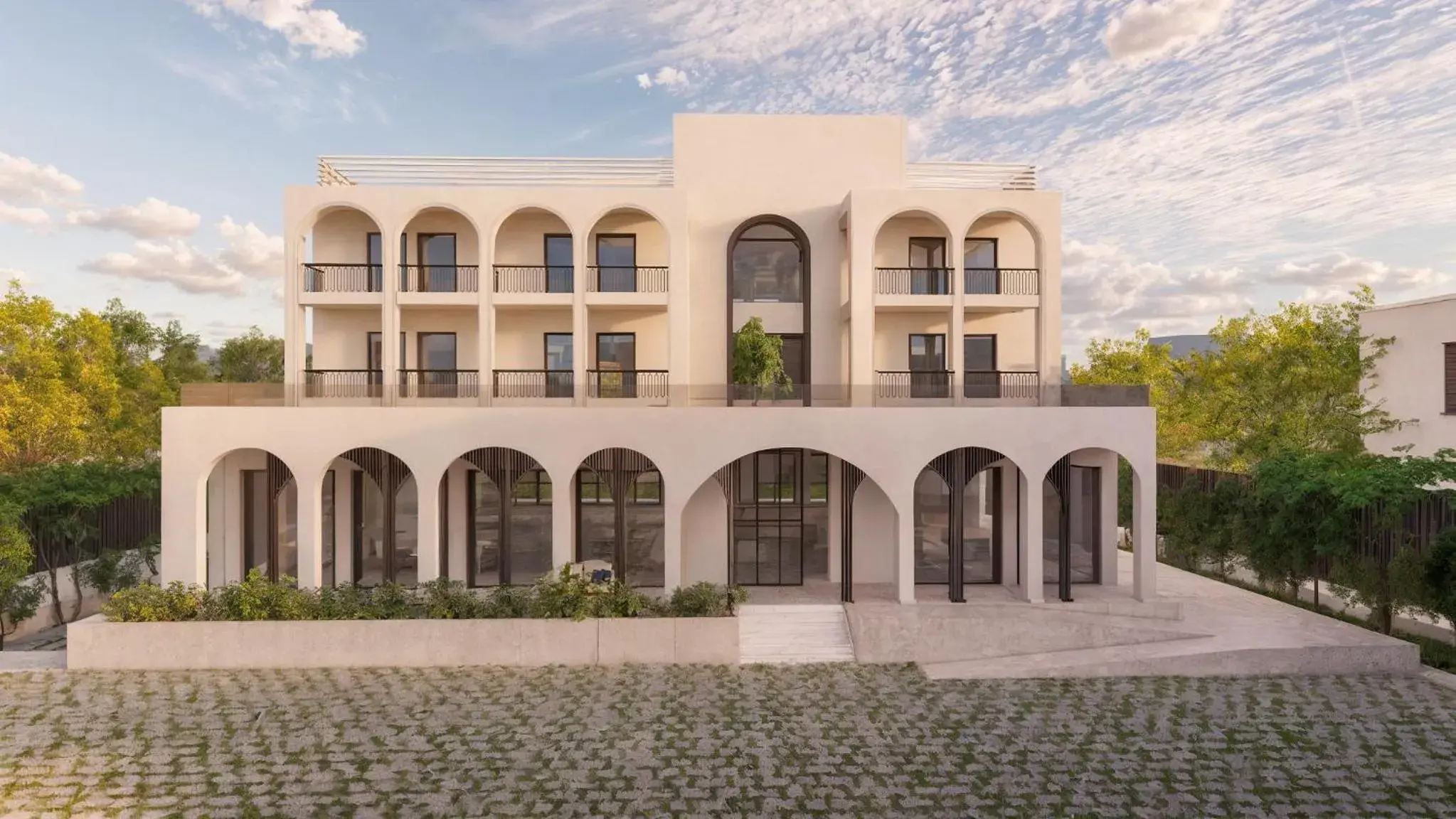 Property building in Kleopatra Inn Property building in Kleopatra Inn