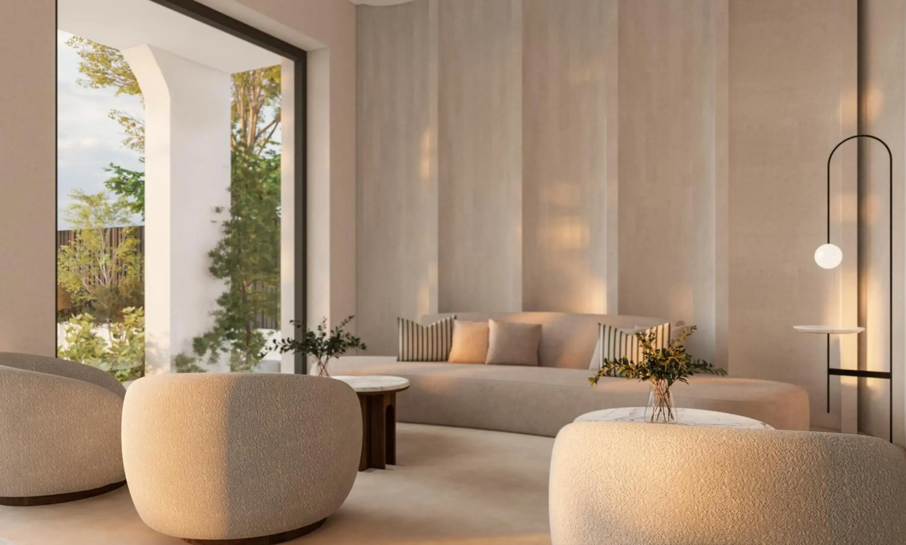 Living room in Kleopatra Inn Living room in Kleopatra Inn