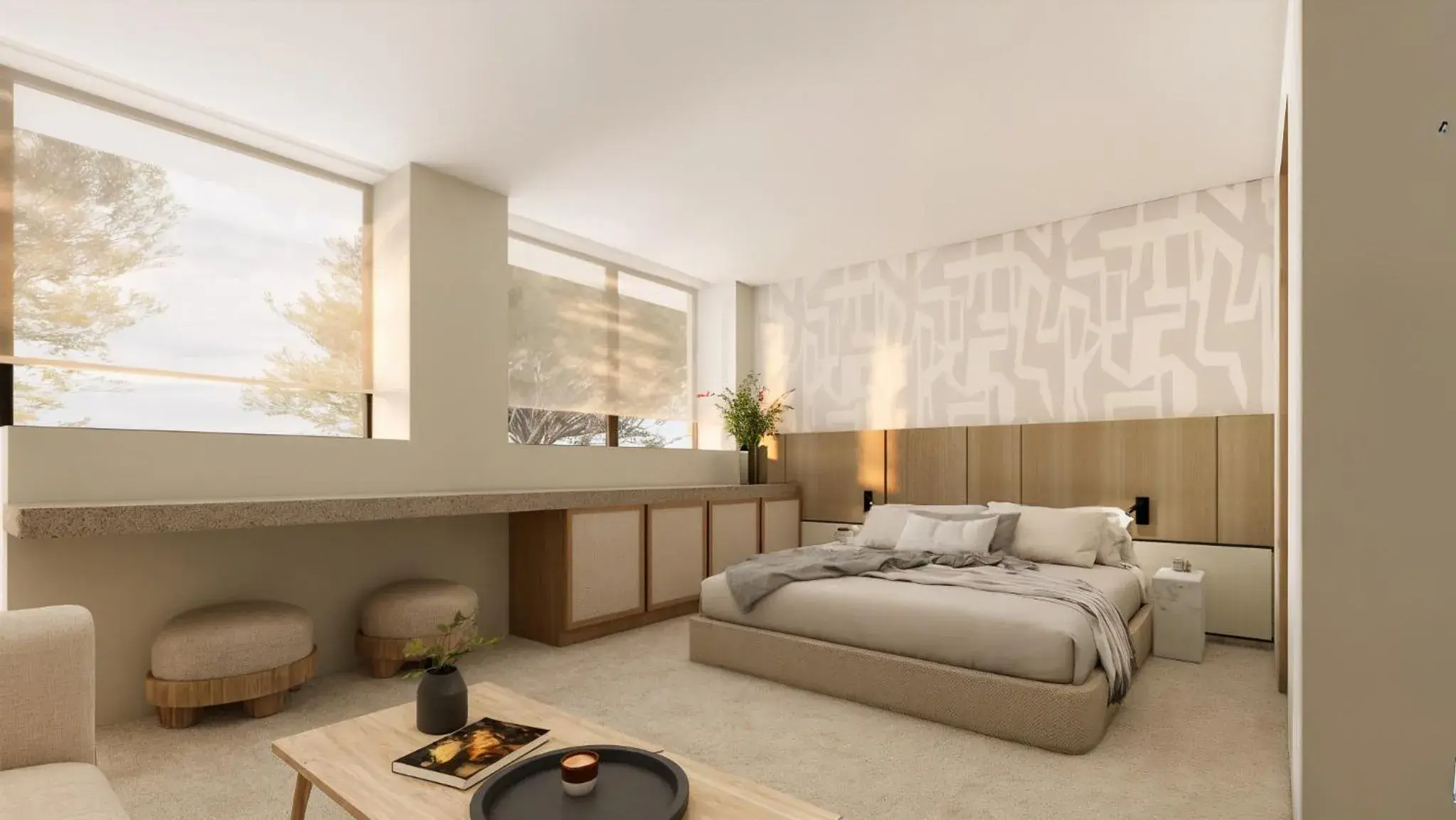 Bed in Kleopatra Inn Bed in Kleopatra Inn