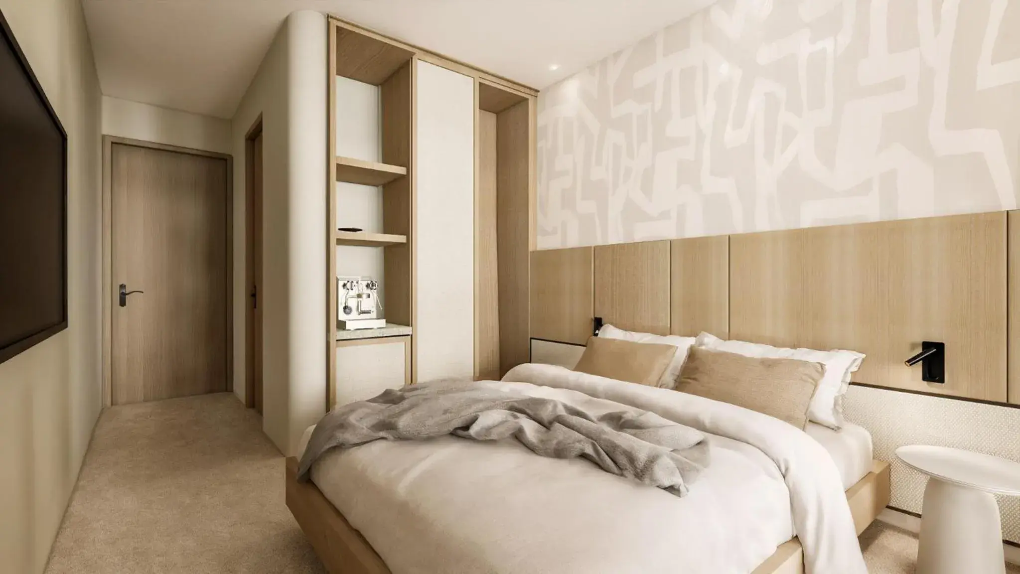 Bed in Kleopatra Inn Bed in Kleopatra Inn