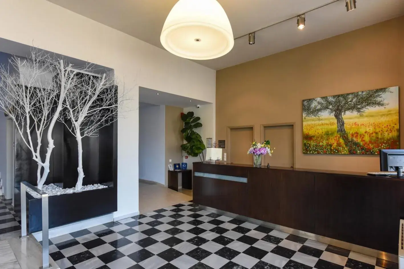 Lobby or reception in Kleopatra Inn Lobby or reception in Kleopatra Inn