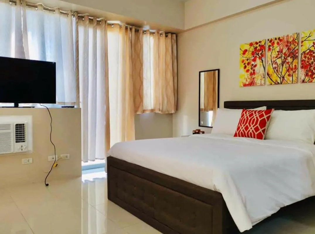 Bed in Condo Apartment near Manila Airport NAIA T3