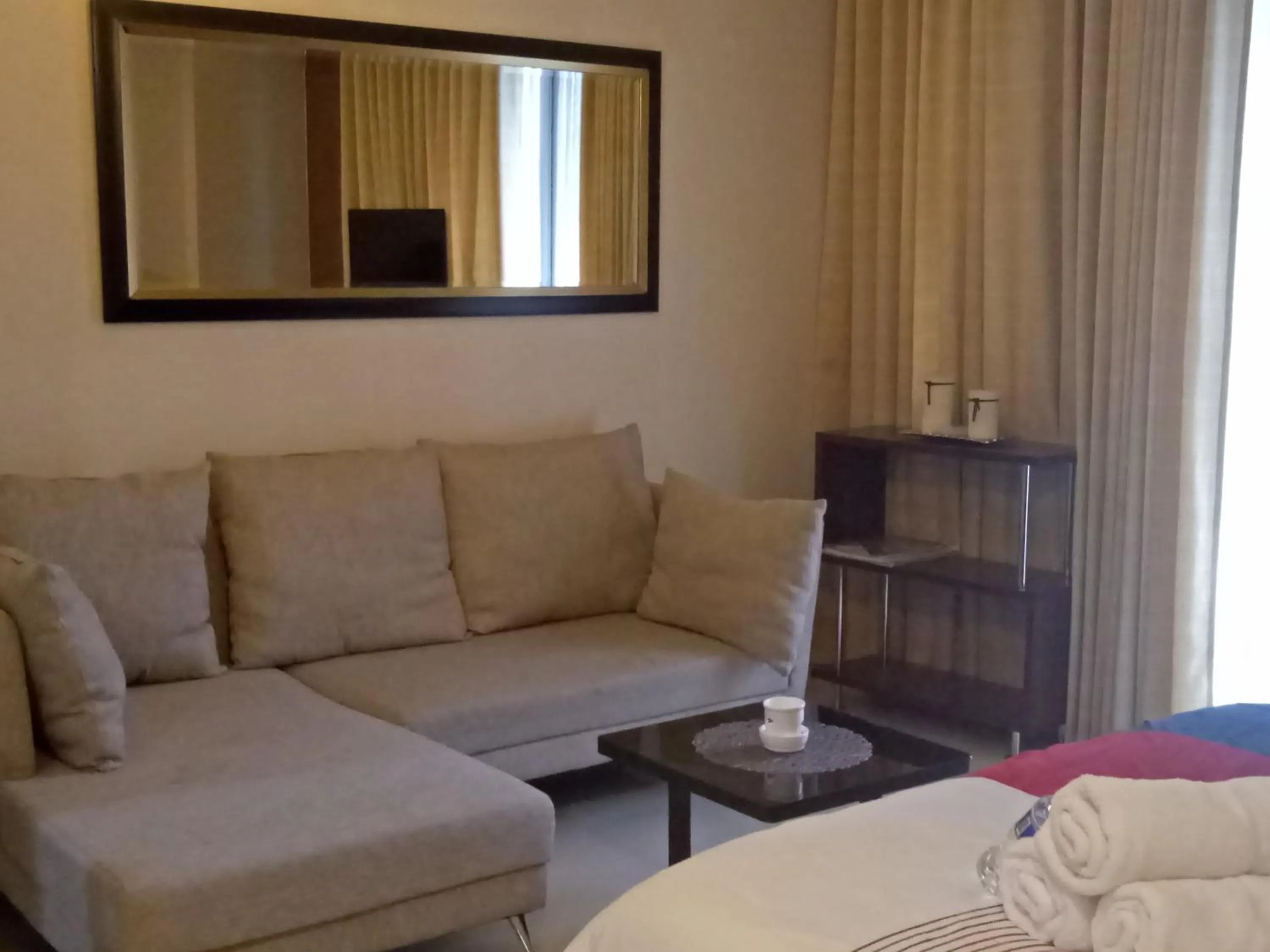 Bed in Condo Apartment near Manila Airport NAIA T3