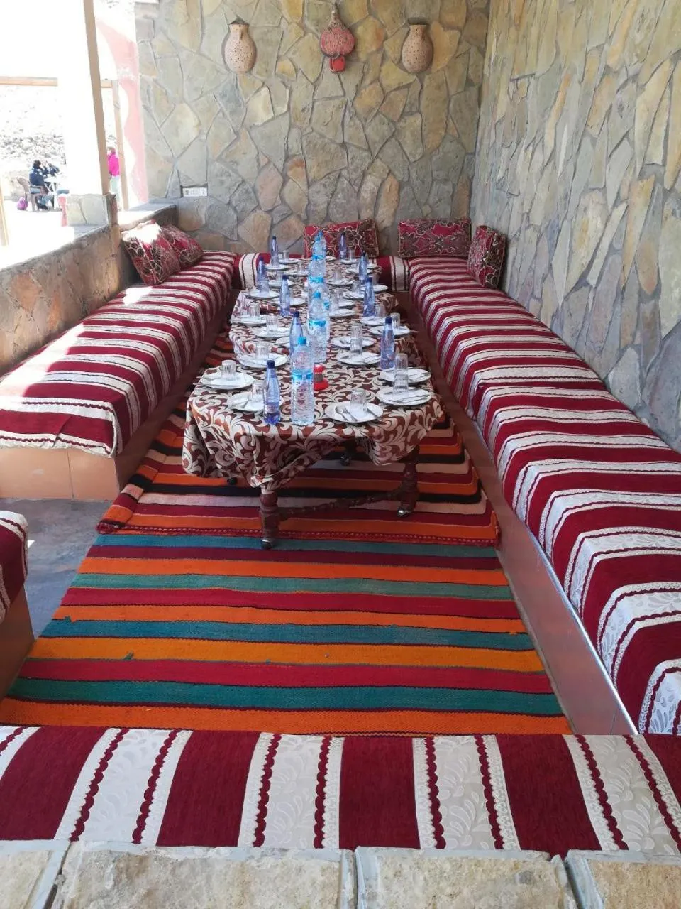 Restaurant/places to eat, Bed in Auberge Camping BOUGAFER Tamtetoucht