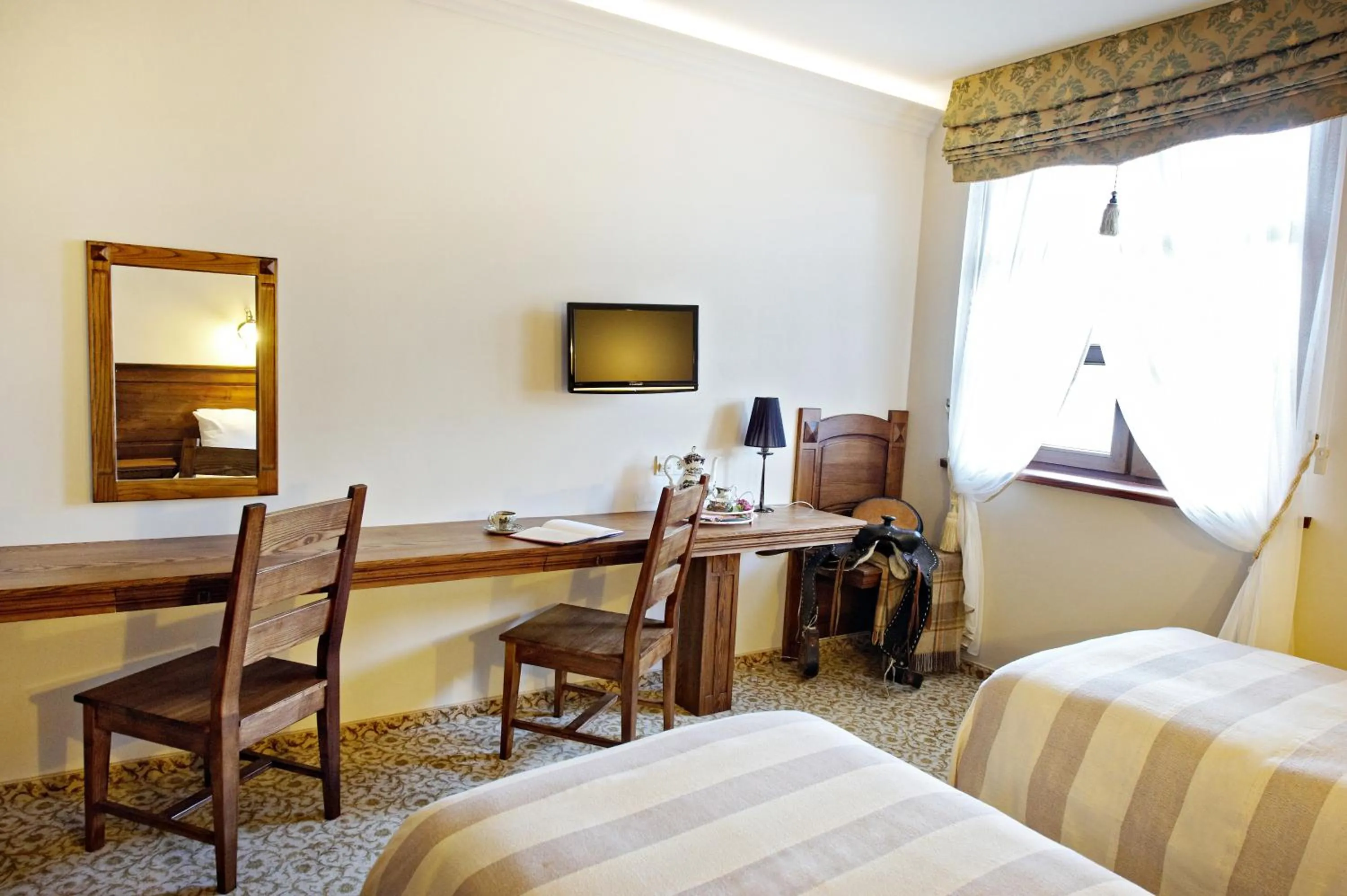 Bed in Hotel Chutor Kozacki