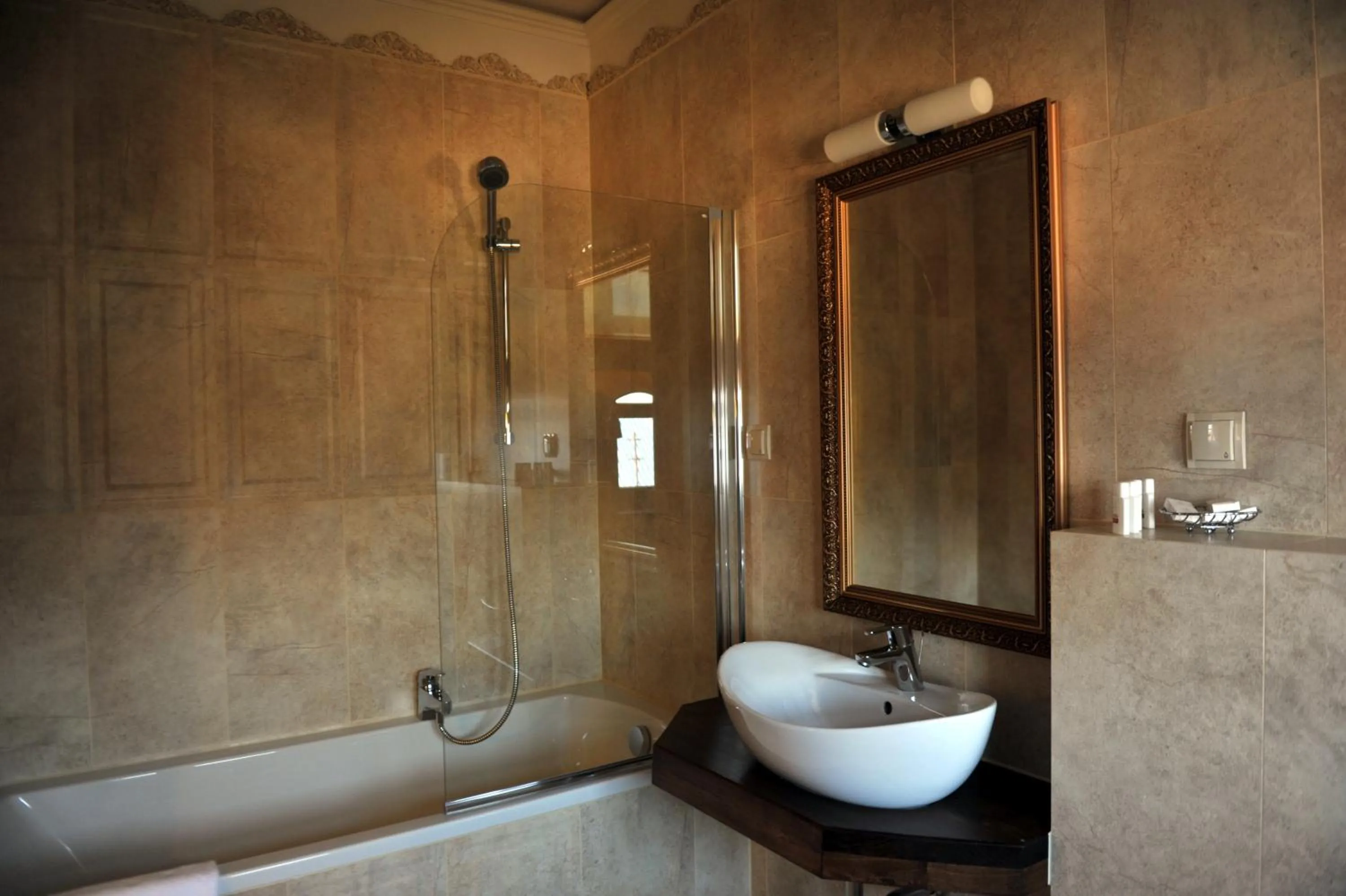 Bathroom in Hotel Chutor Kozacki