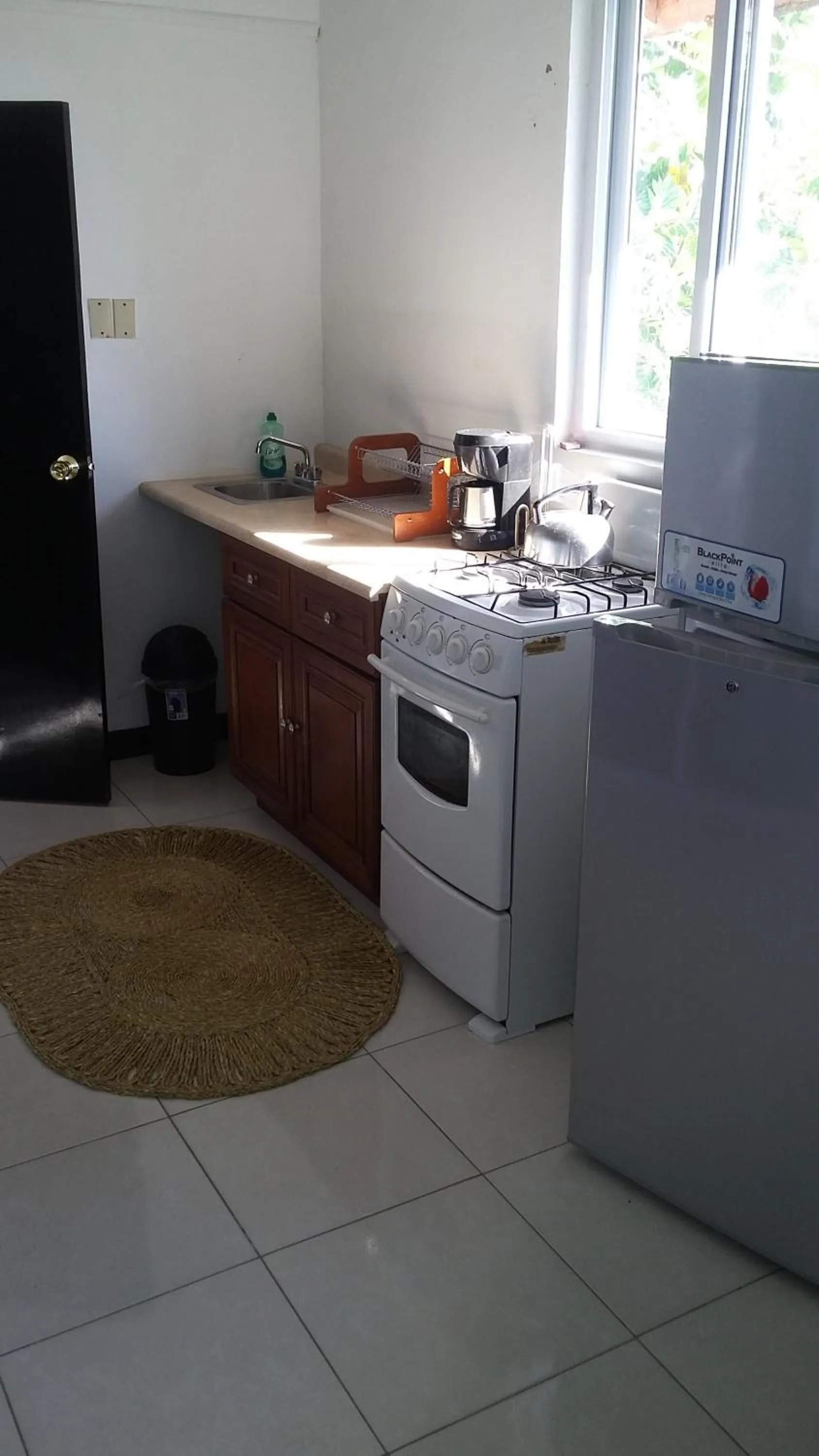 Kitchen or kitchenette in Firefly Beach Cottages