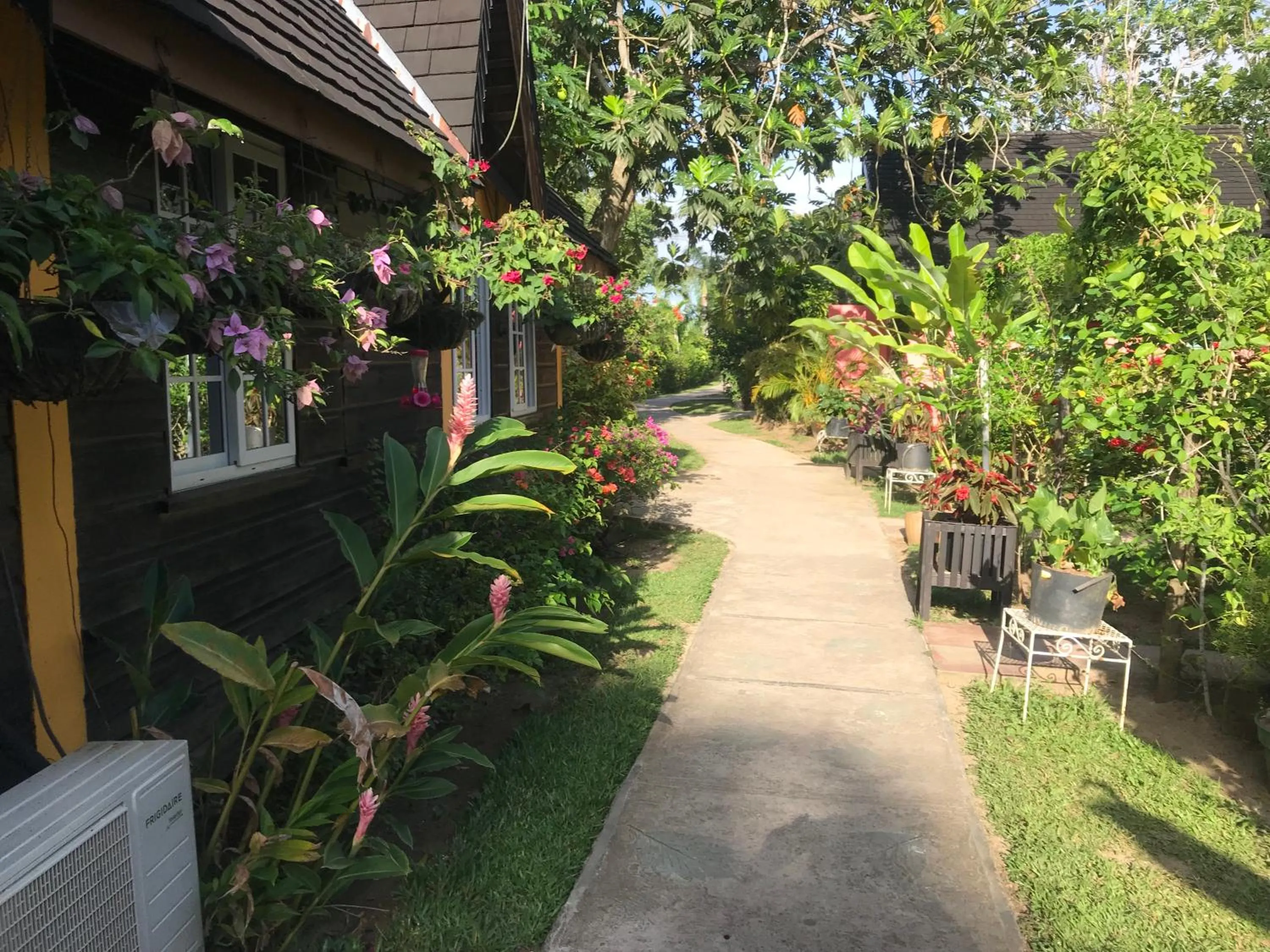 Garden in Firefly Beach Cottages