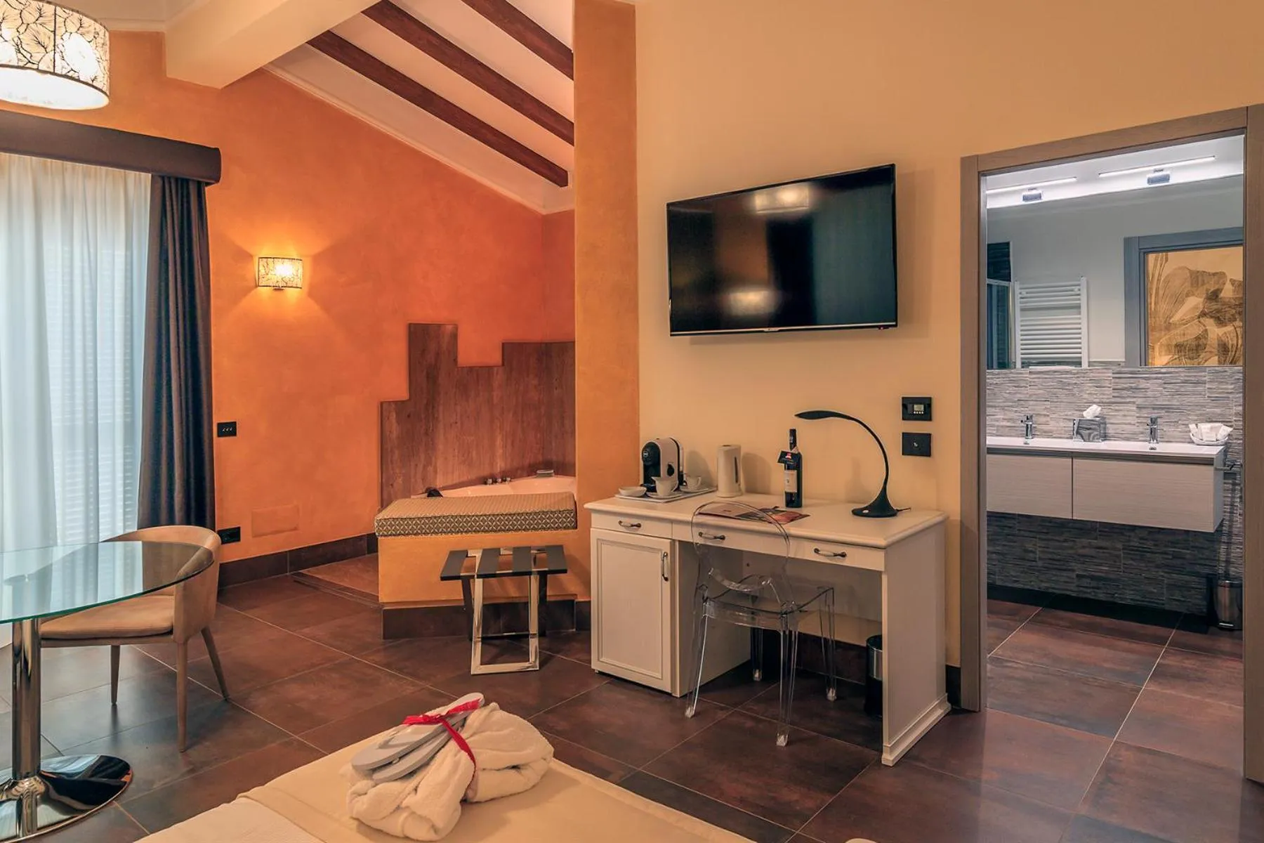 Living room in Il Podere di Marfisa