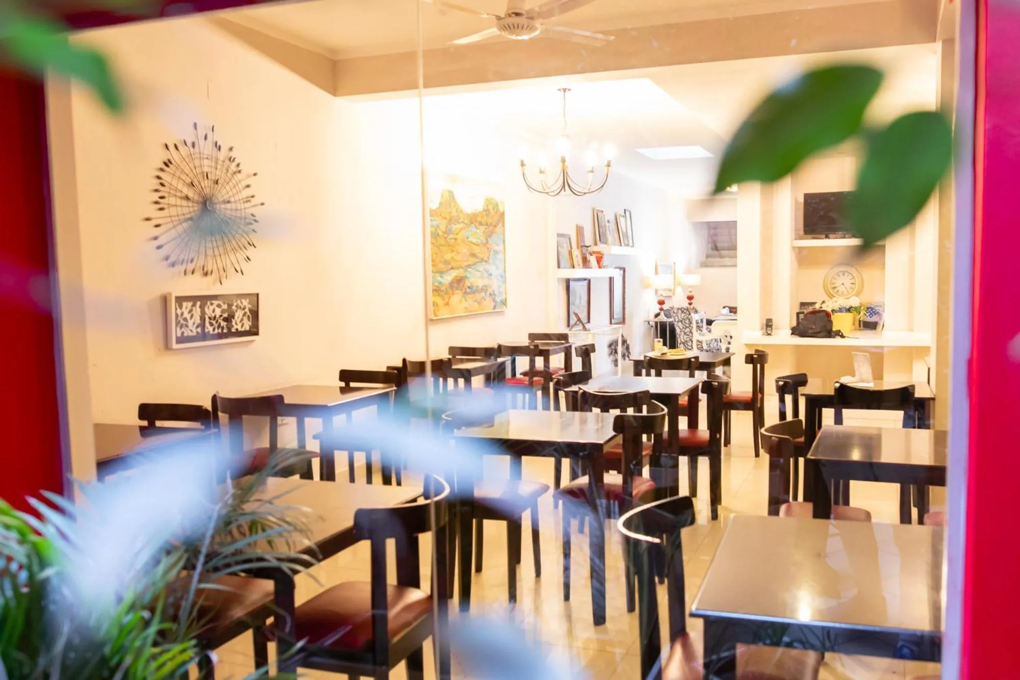 Dining area in Hotel Solano