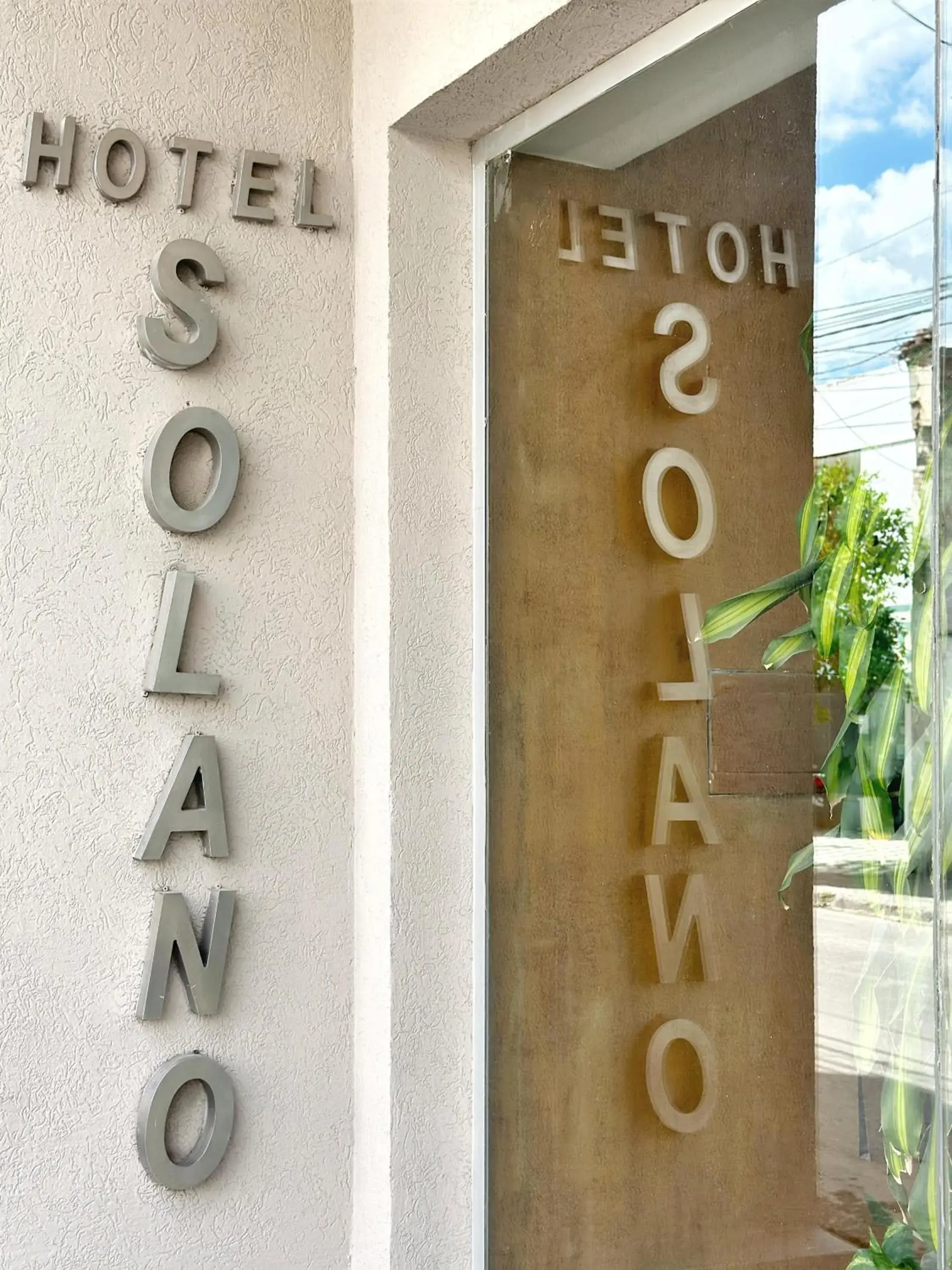 Facade/entrance in Hotel Solano Facade/entrance in Hotel Solano
