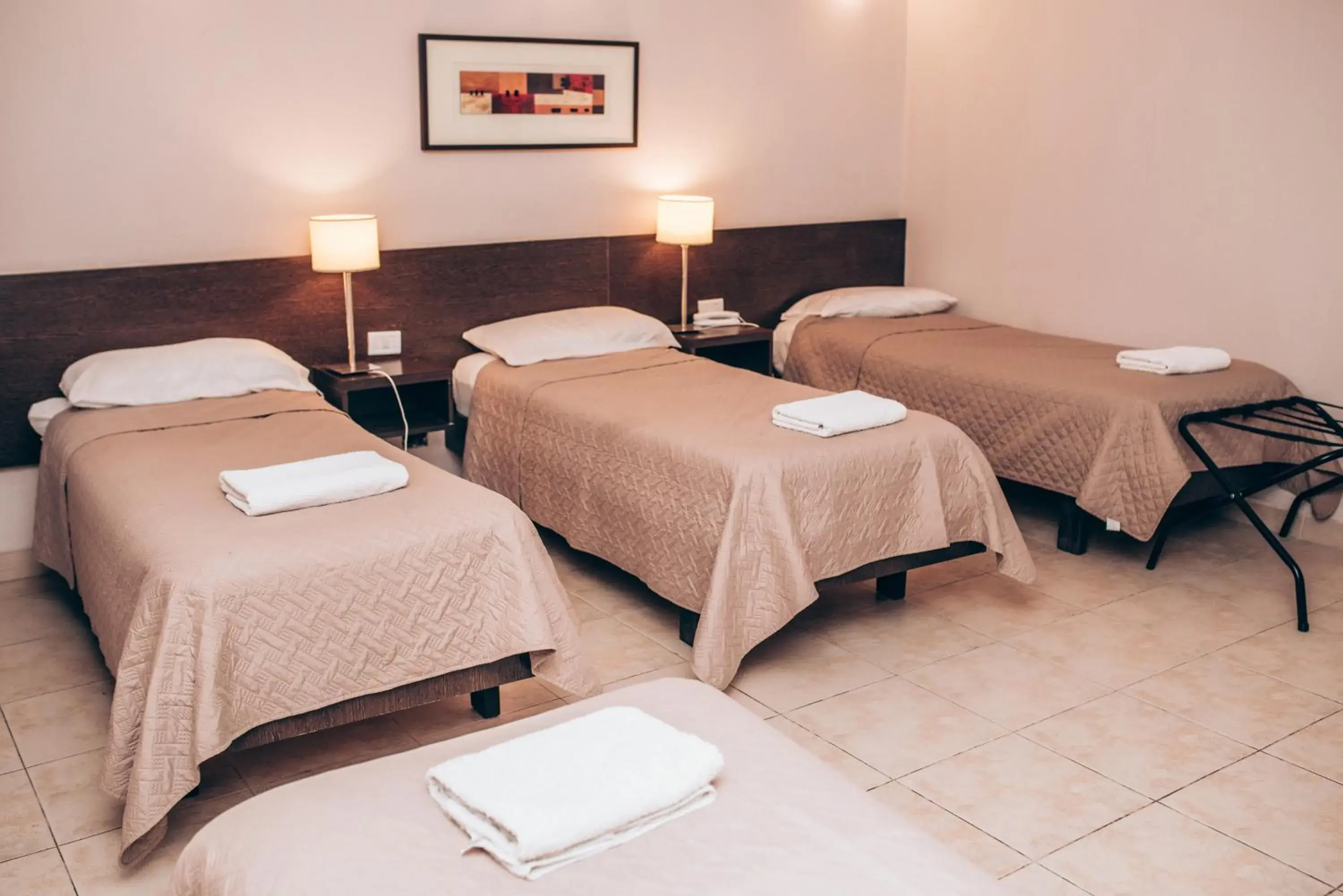 Bed in Hotel Solano Bed in Hotel Solano