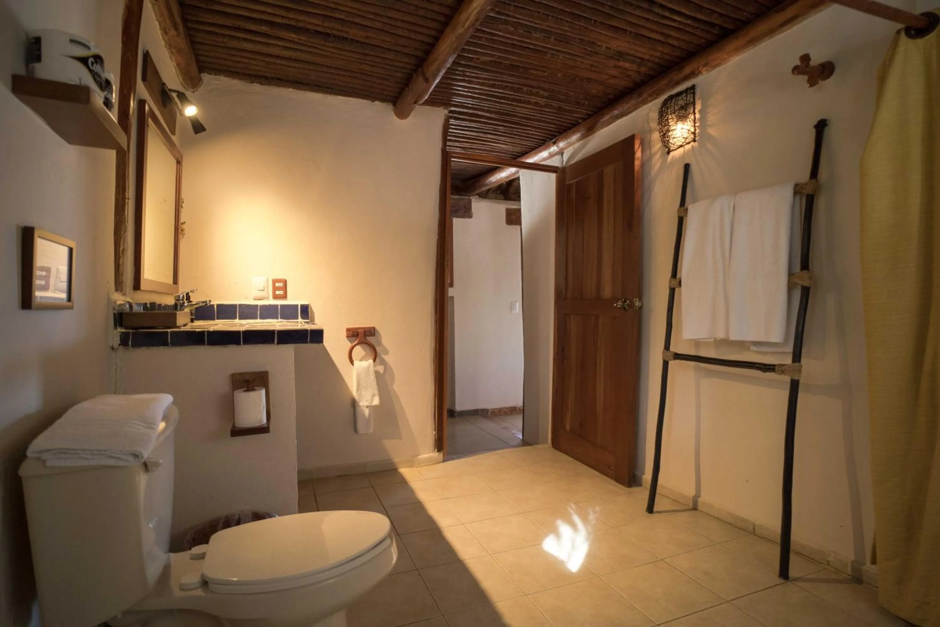 Bathroom in BT Live Tulum located at the party zone