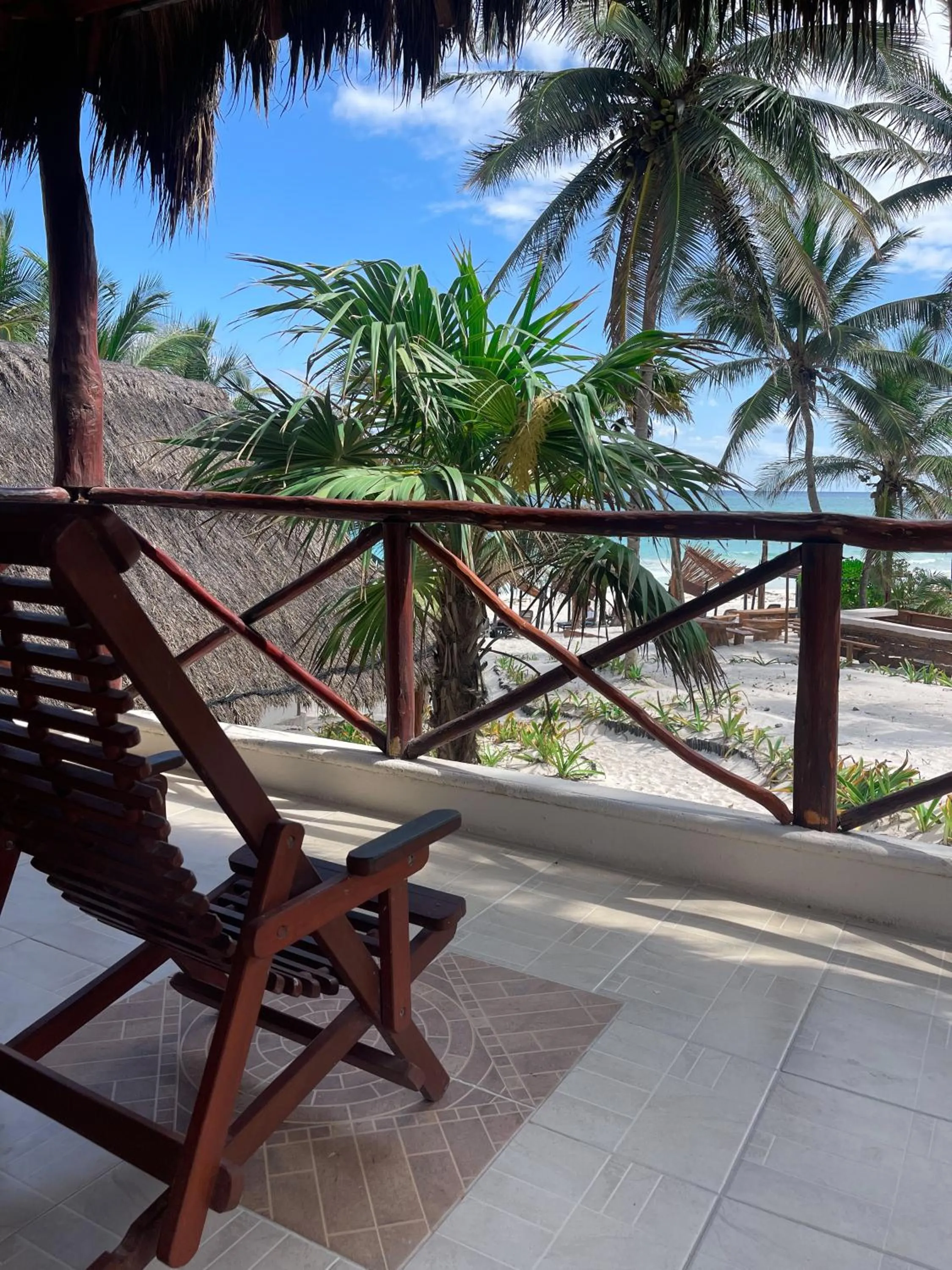 Balcony/Terrace in BT Live Tulum located at the party zone