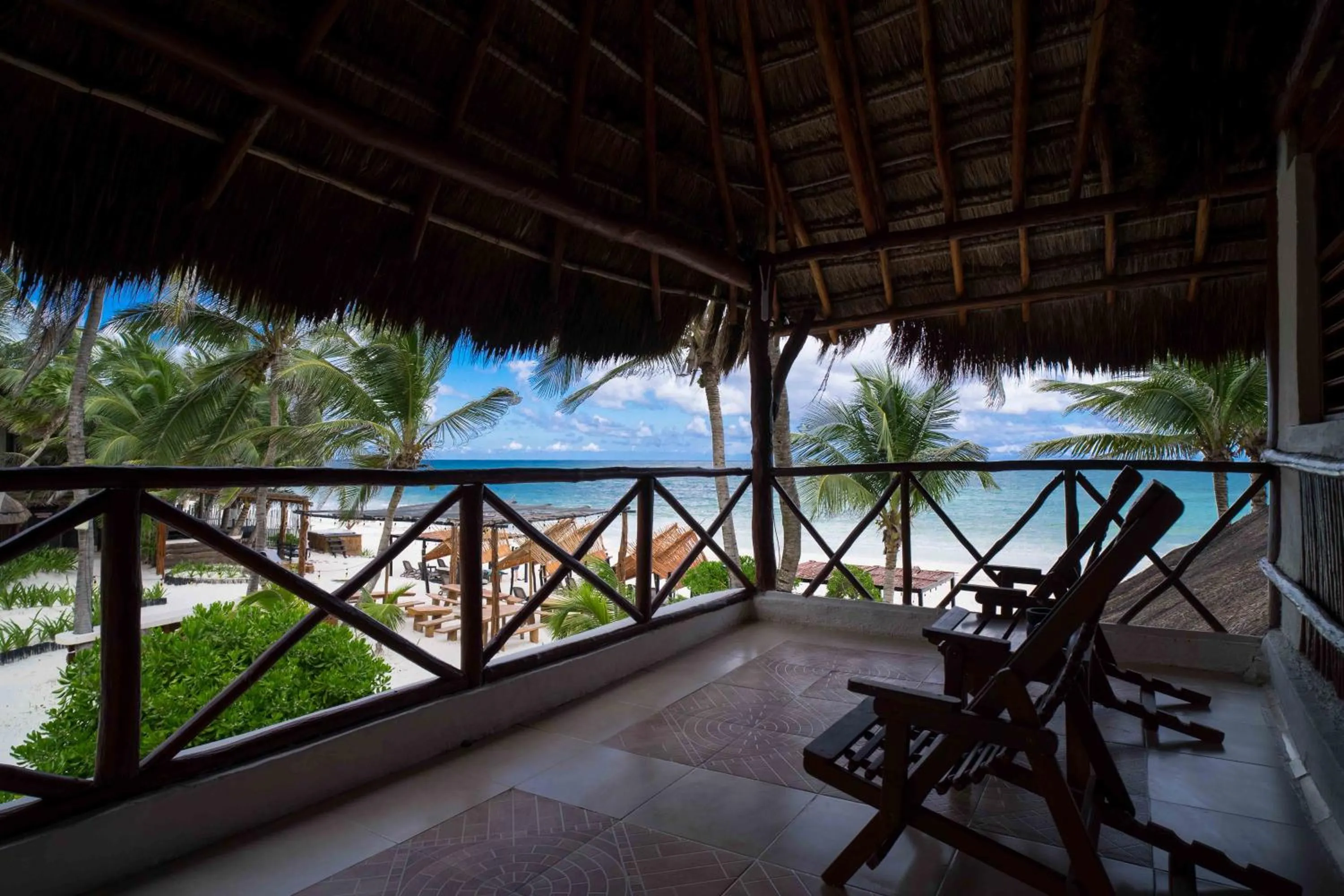 Balcony/Terrace in BT Live Tulum located at the party zone