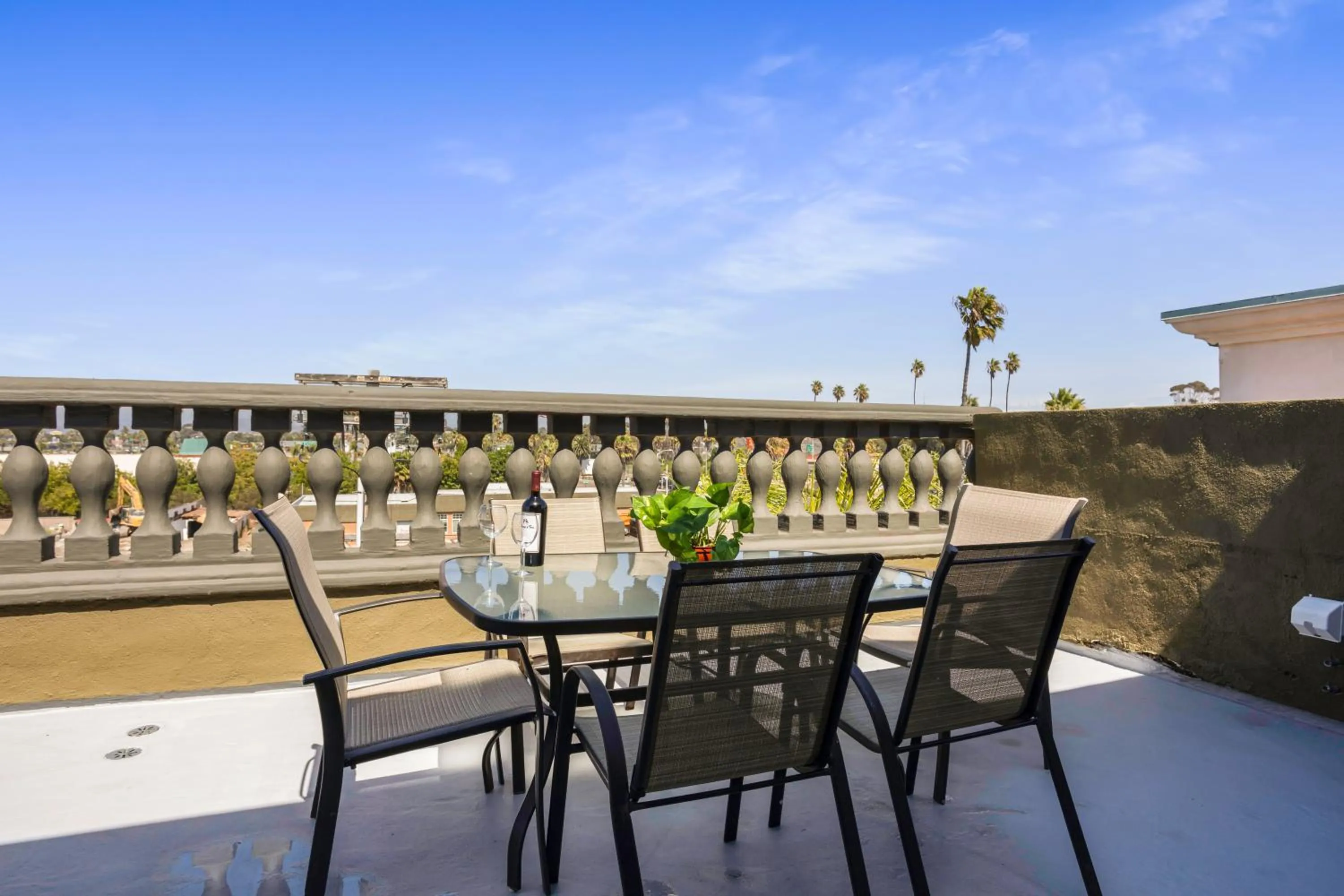 Patio in The Hotel Oceanside