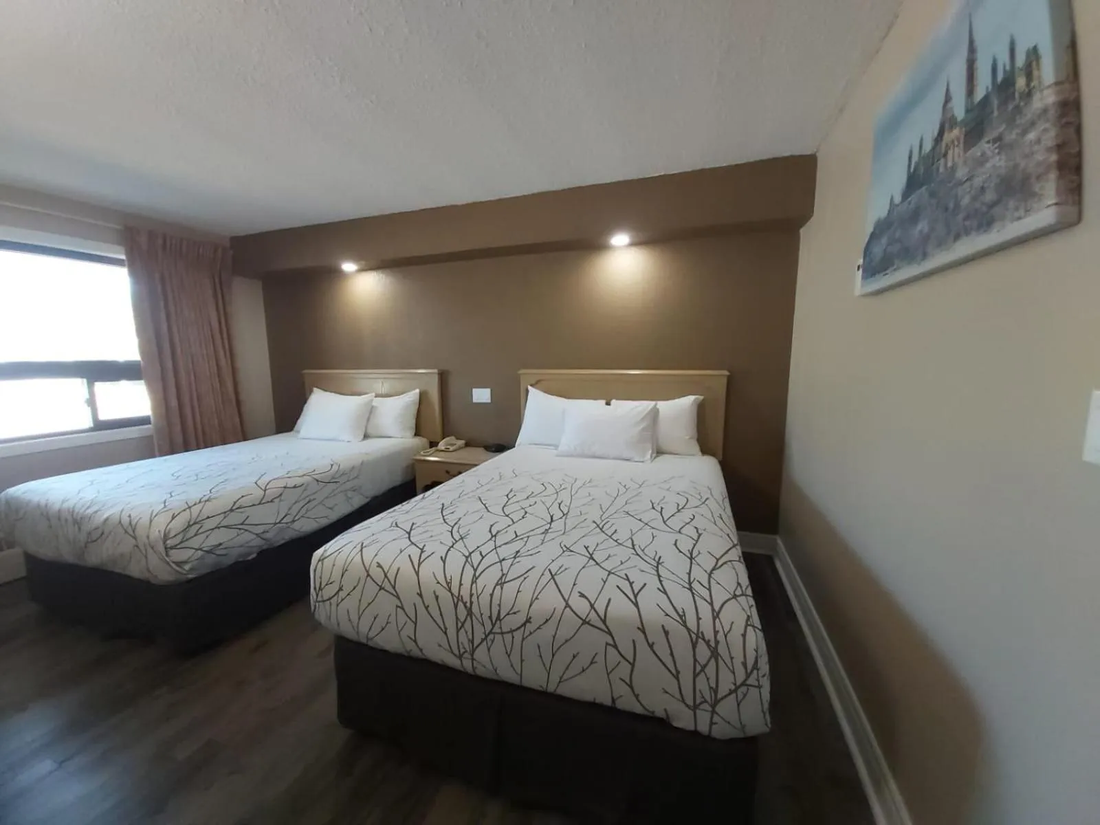 Bed in Arnprior Motor Inn