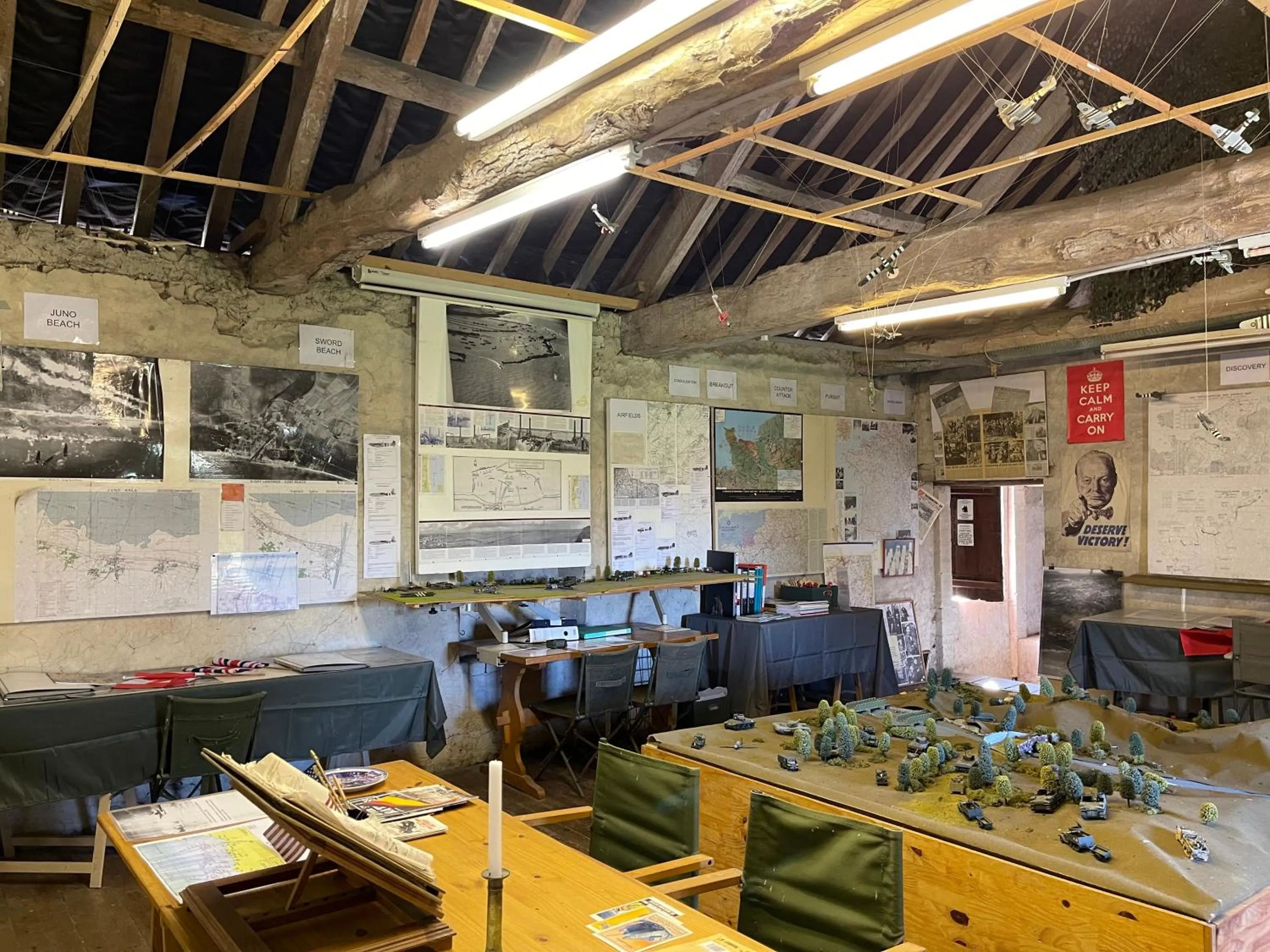 On site in Le Manoir des Doyens