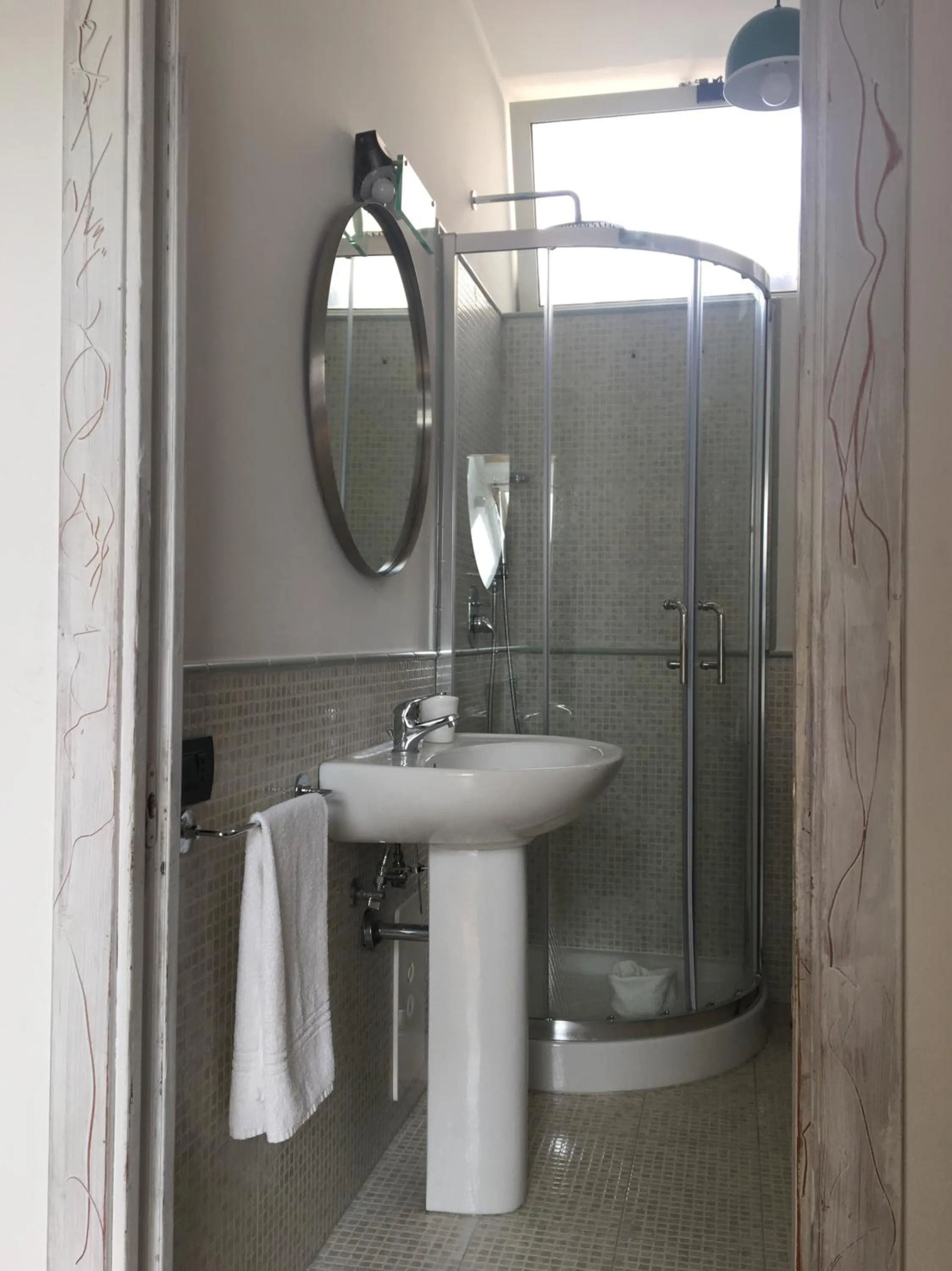 Bathroom in Mansarda Bellini 84