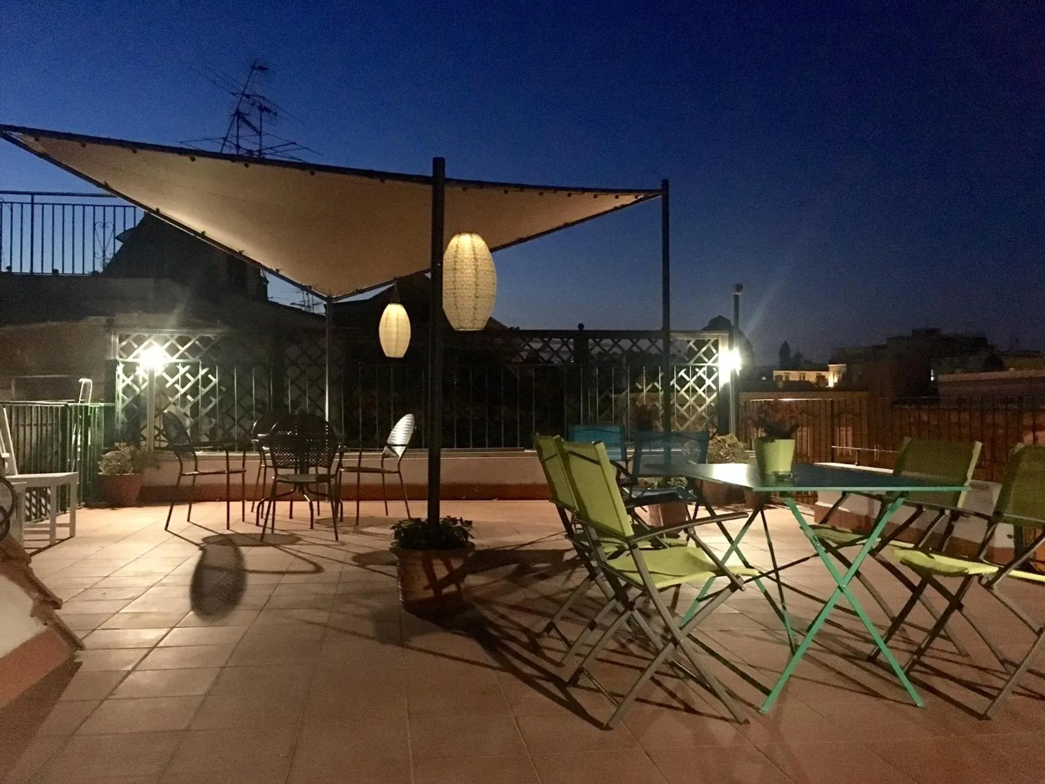 Balcony/Terrace in Mansarda Bellini 84
