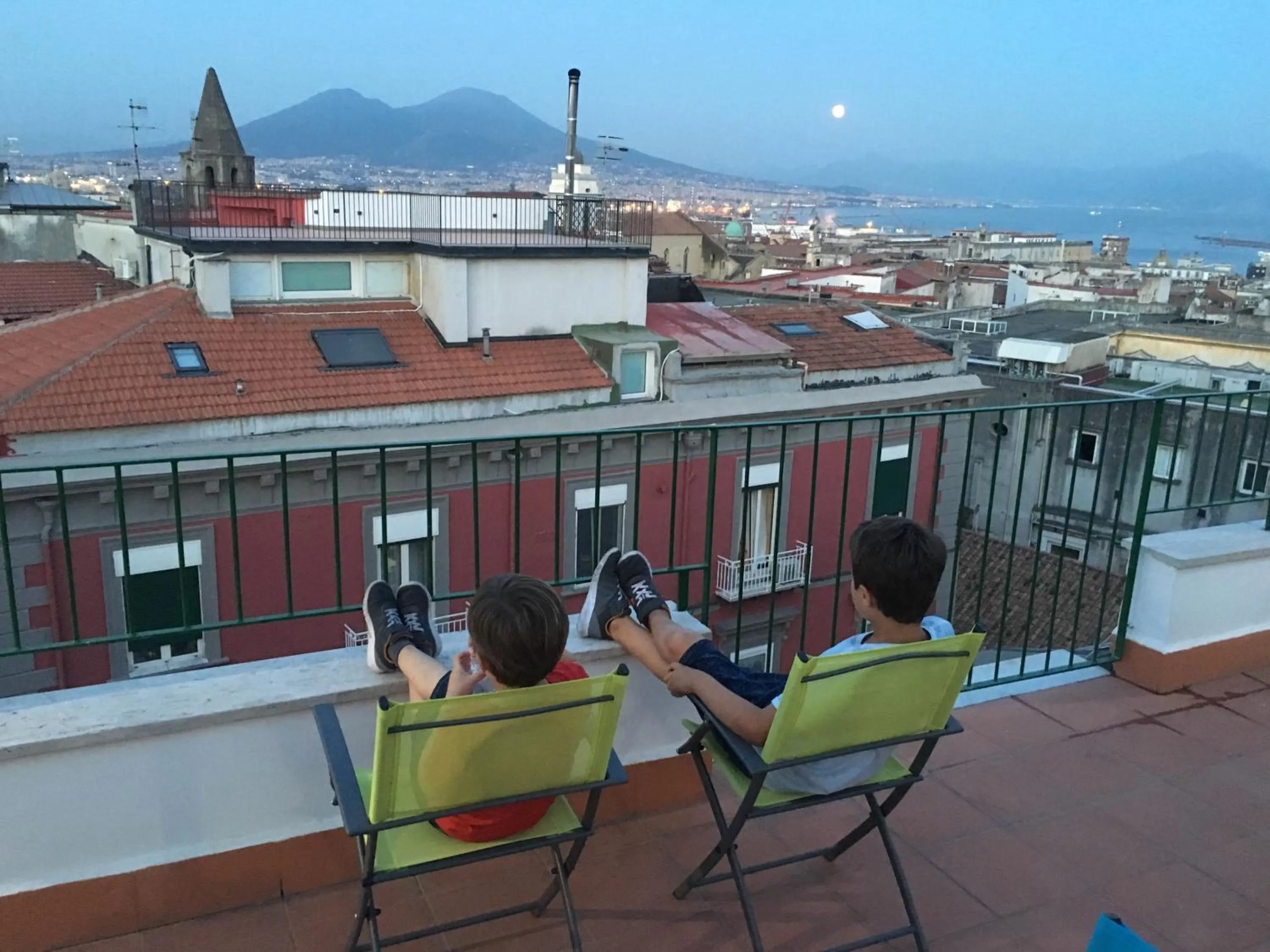 Balcony/Terrace in Mansarda Bellini 84