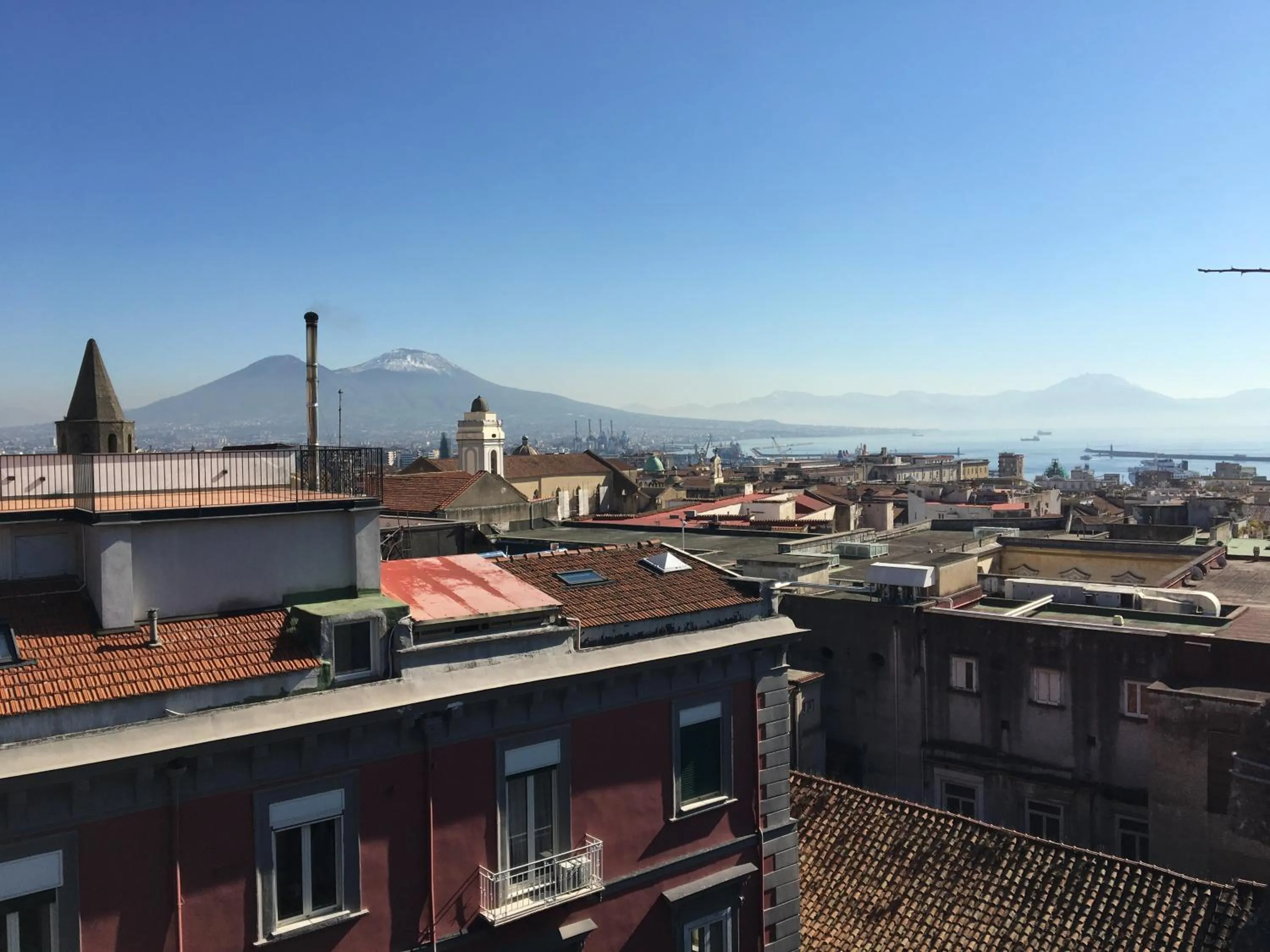 Bird's eye view in Mansarda Bellini 84