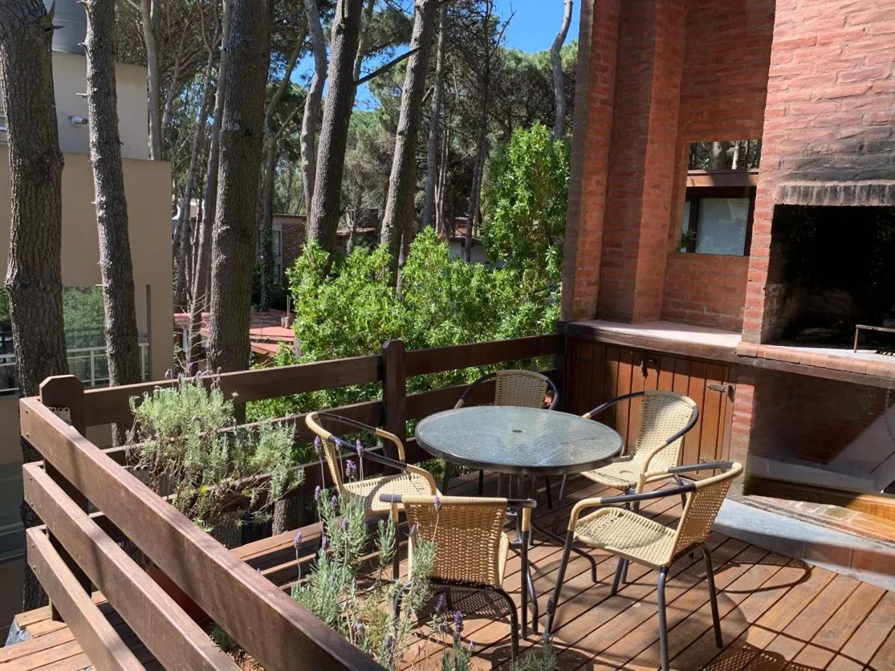 Balcony/Terrace in Kimbara Bosque y Mar