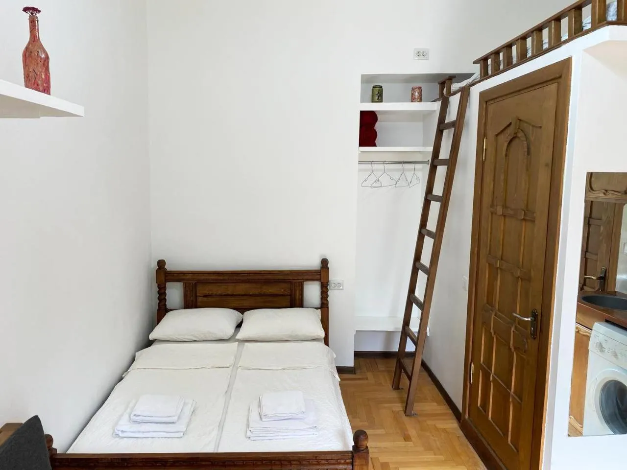 Bed in Pretty House