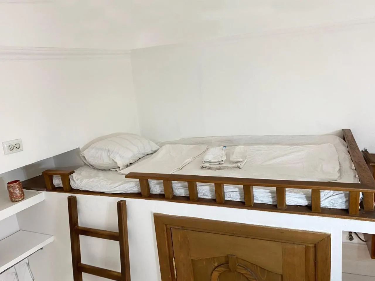Bed in Pretty House