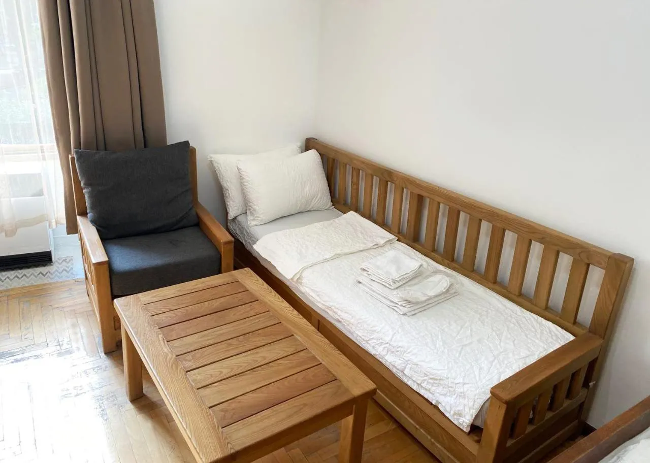 Bed in Pretty House