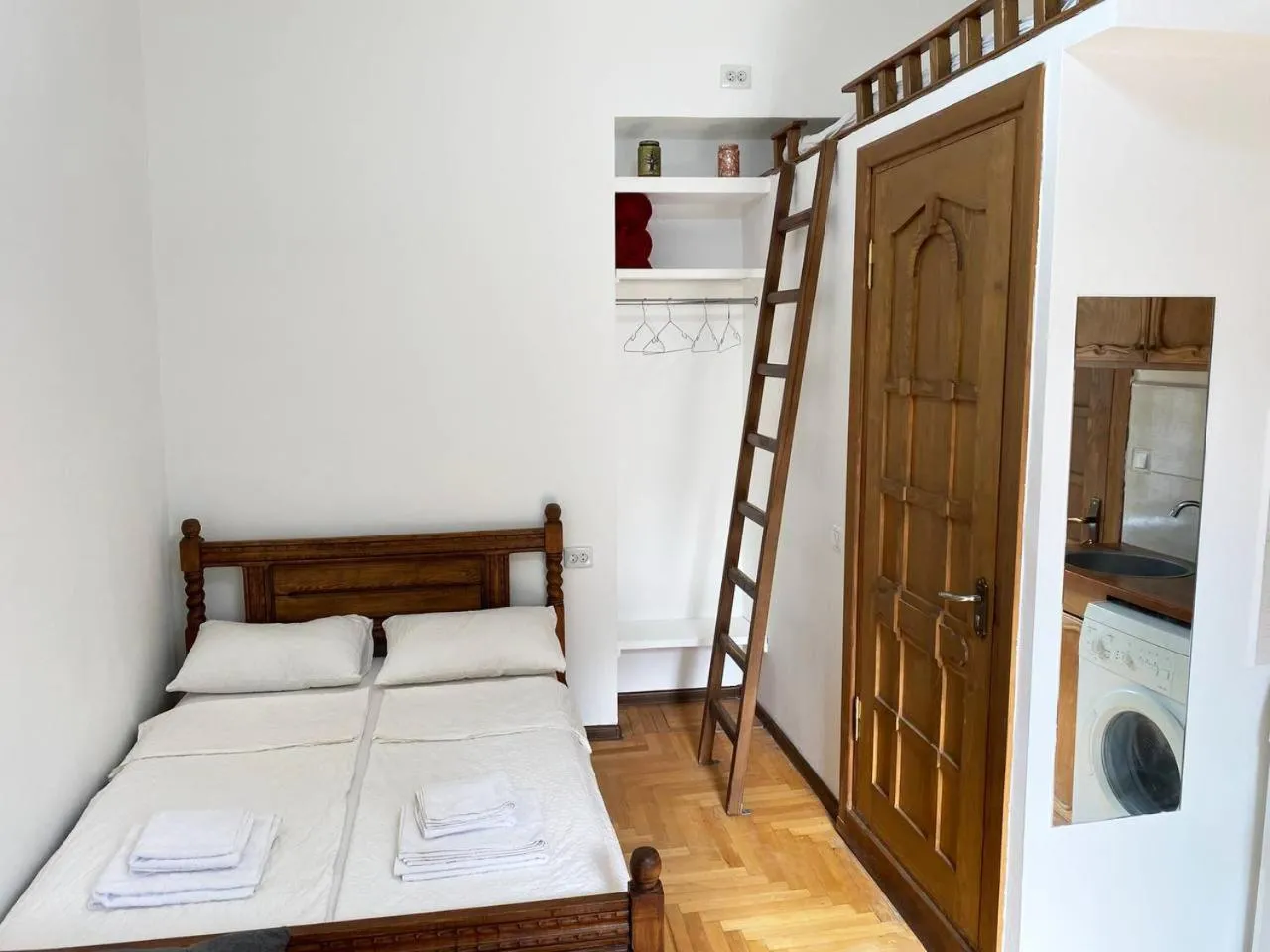 Bed in Pretty House