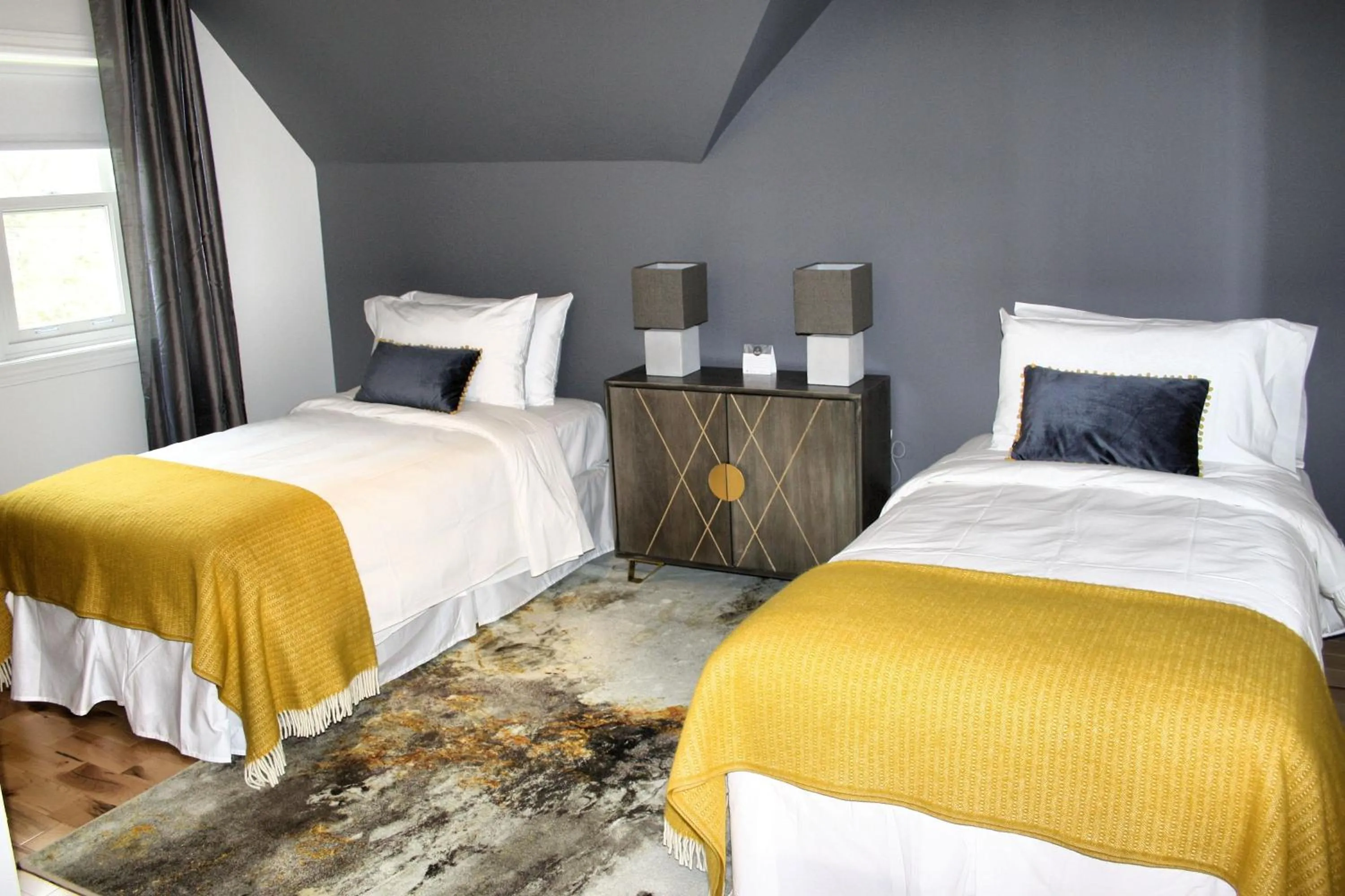 Bed in Domaine Jolivent