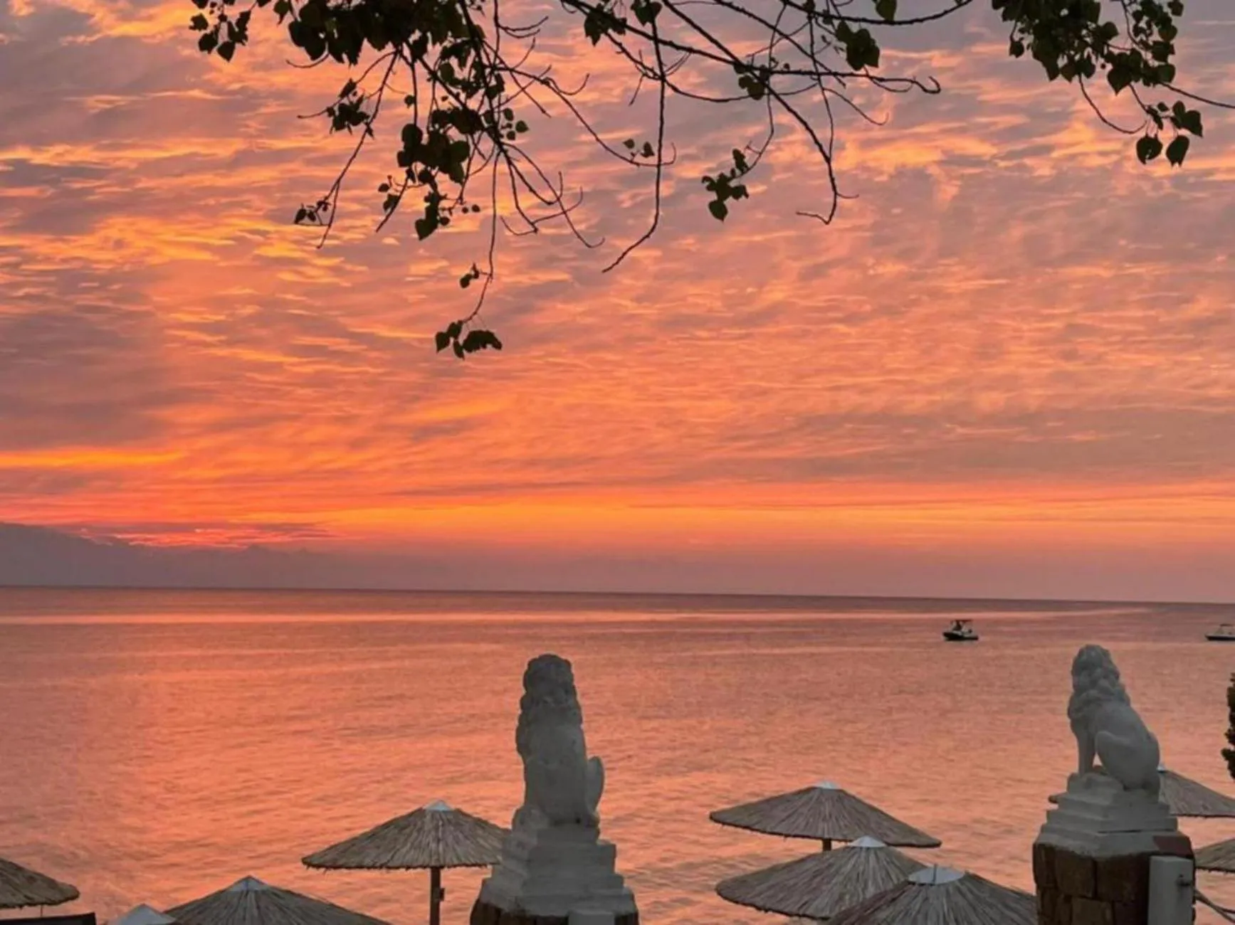 Sunset in Halkidiki Greek Pride Villa Ellada