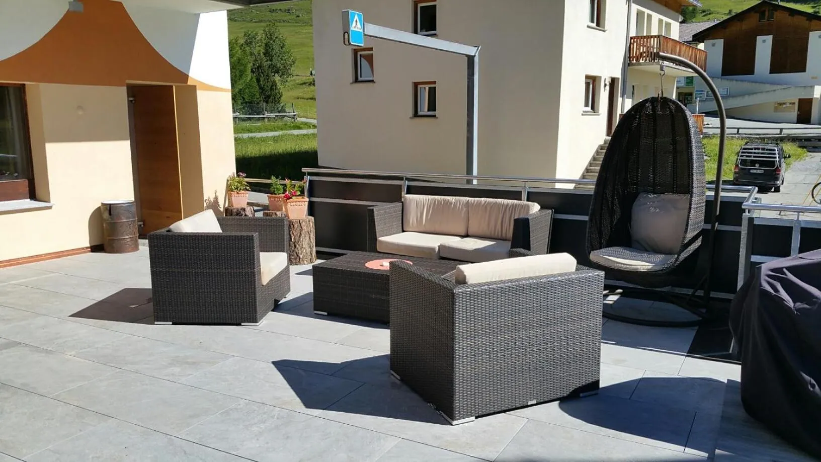 Balcony/Terrace in Hotel Al Rom